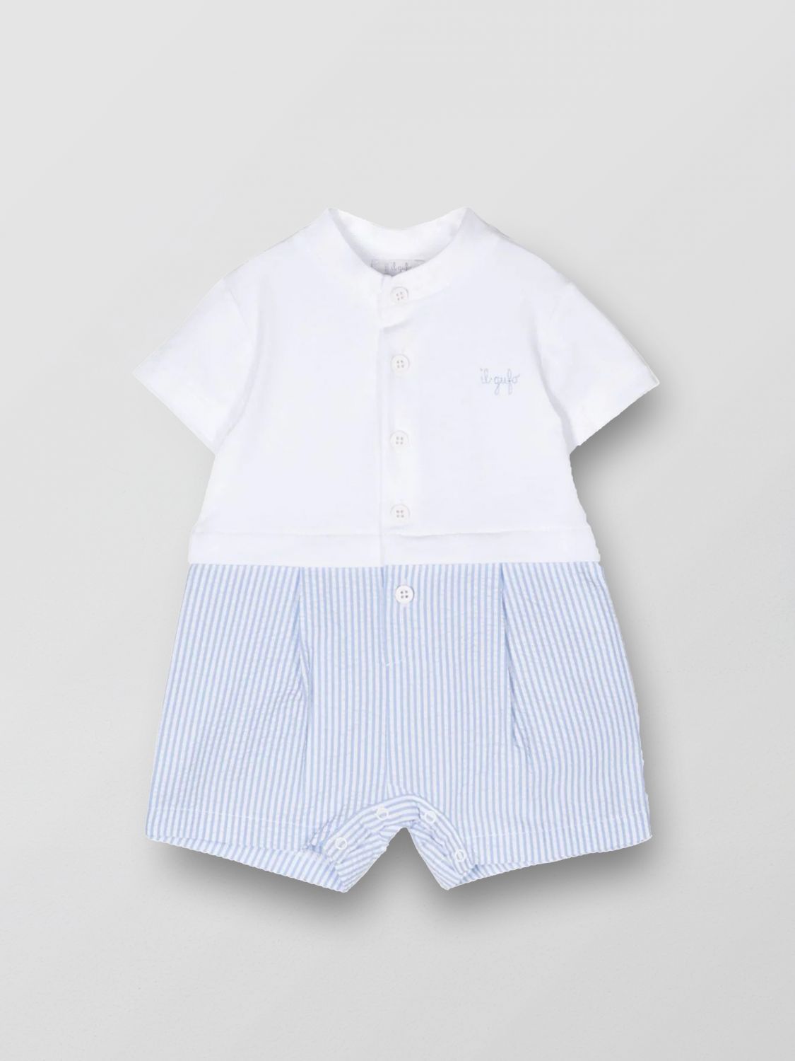 Il Gufo Babies' Tracksuits  Kids Color Blue In White