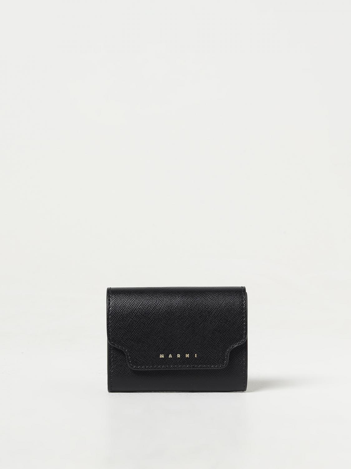 Wallet MARNI Woman color Black