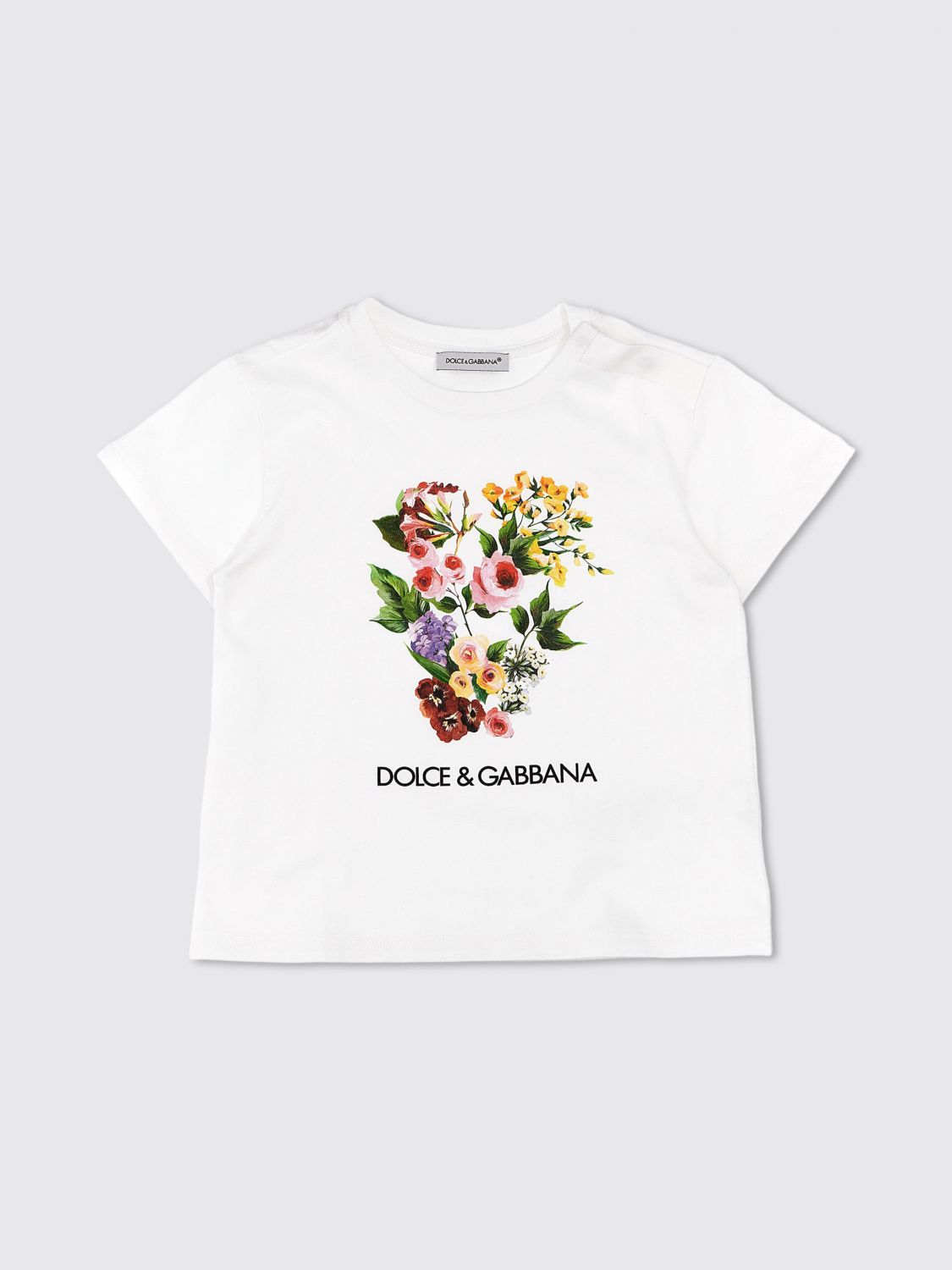 Shop Dolce & Gabbana T-shirt  Kids Color White