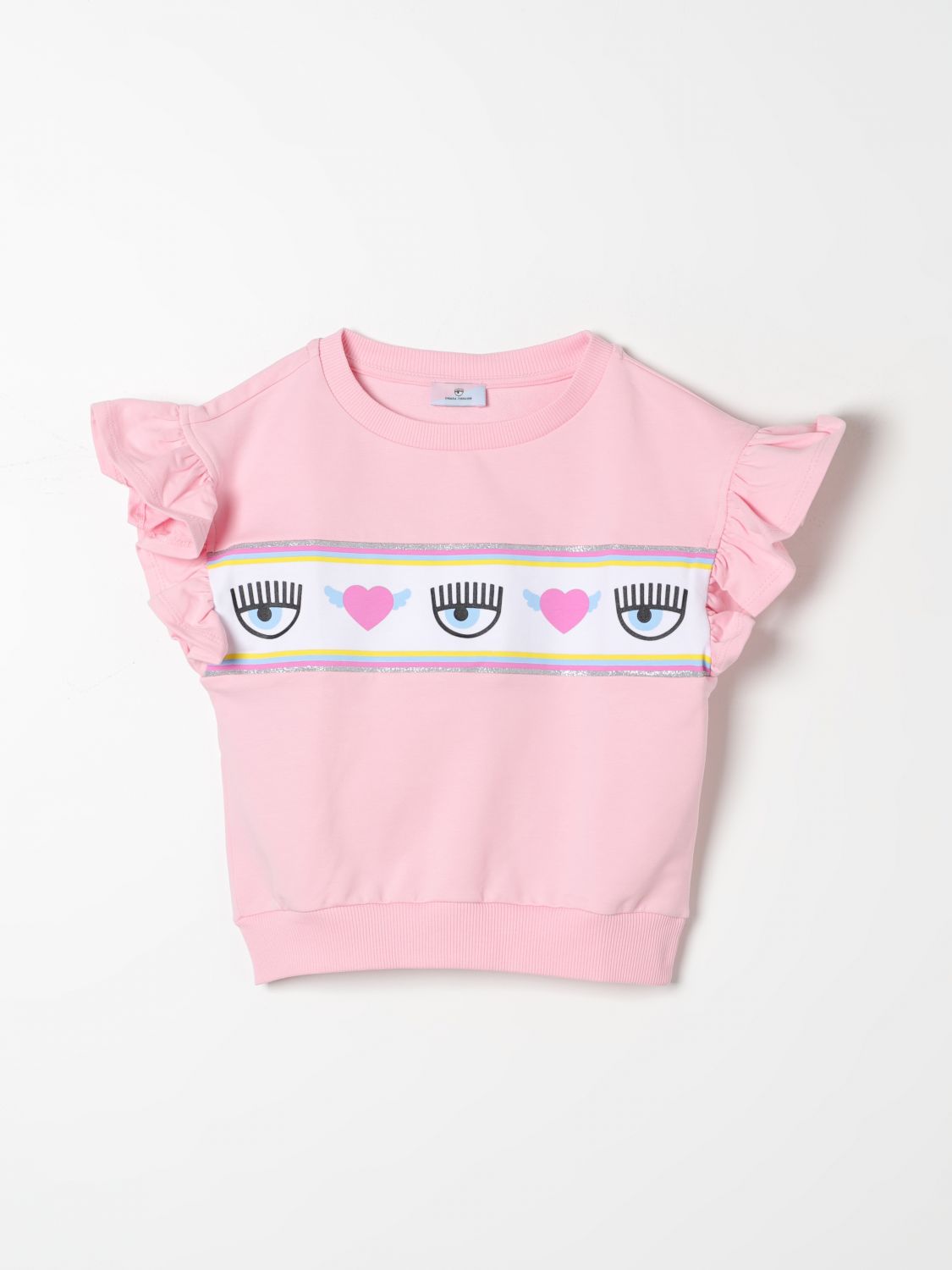 Shop Chiara Ferragni Sweater  Kids Color Pink