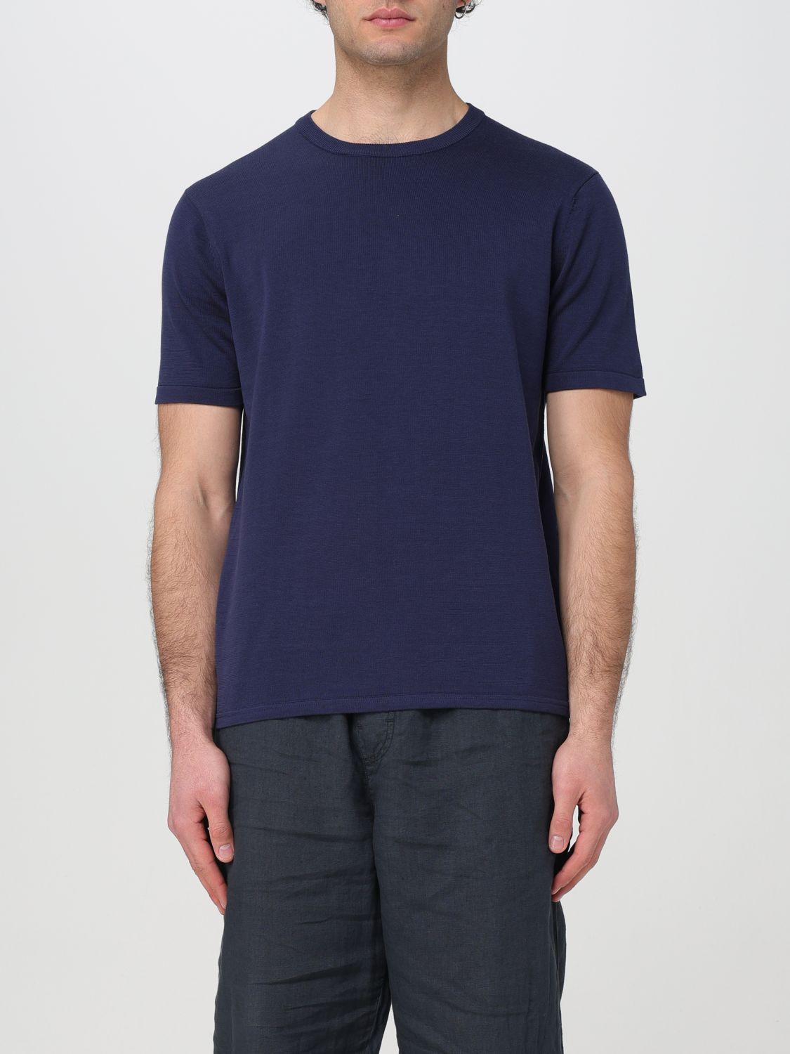 Shop Aspesi T-shirt  Men Color Blue