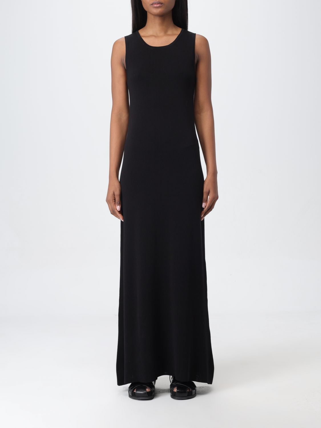 Shop Aspesi Dress  Woman Color Black