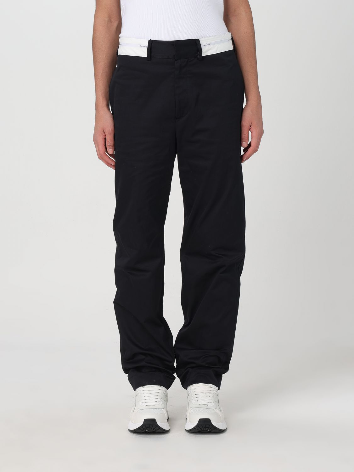 Palm Angels Pants Men Color Black In Black
