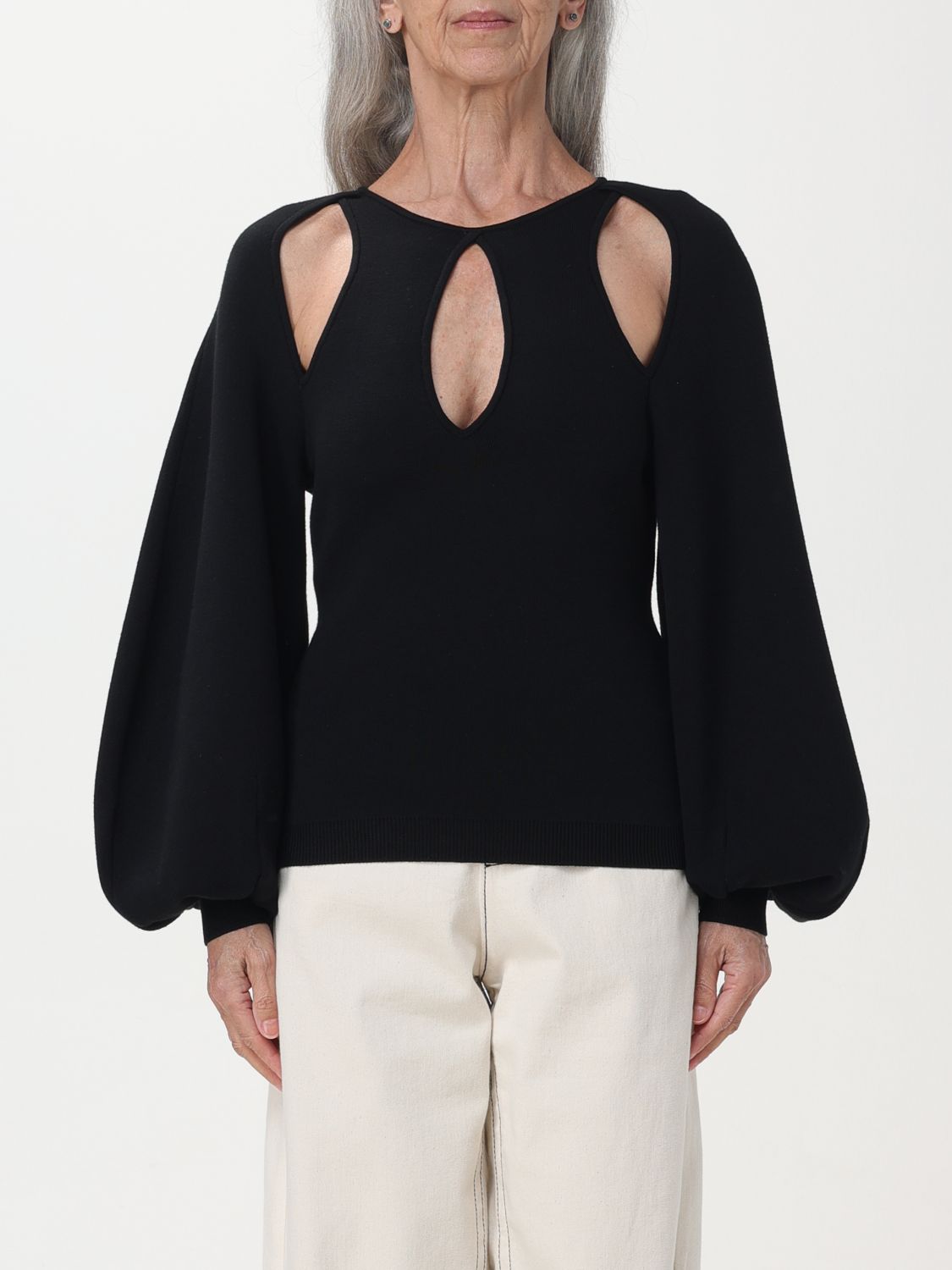 Shop Chloé Sweater  Woman Color Black