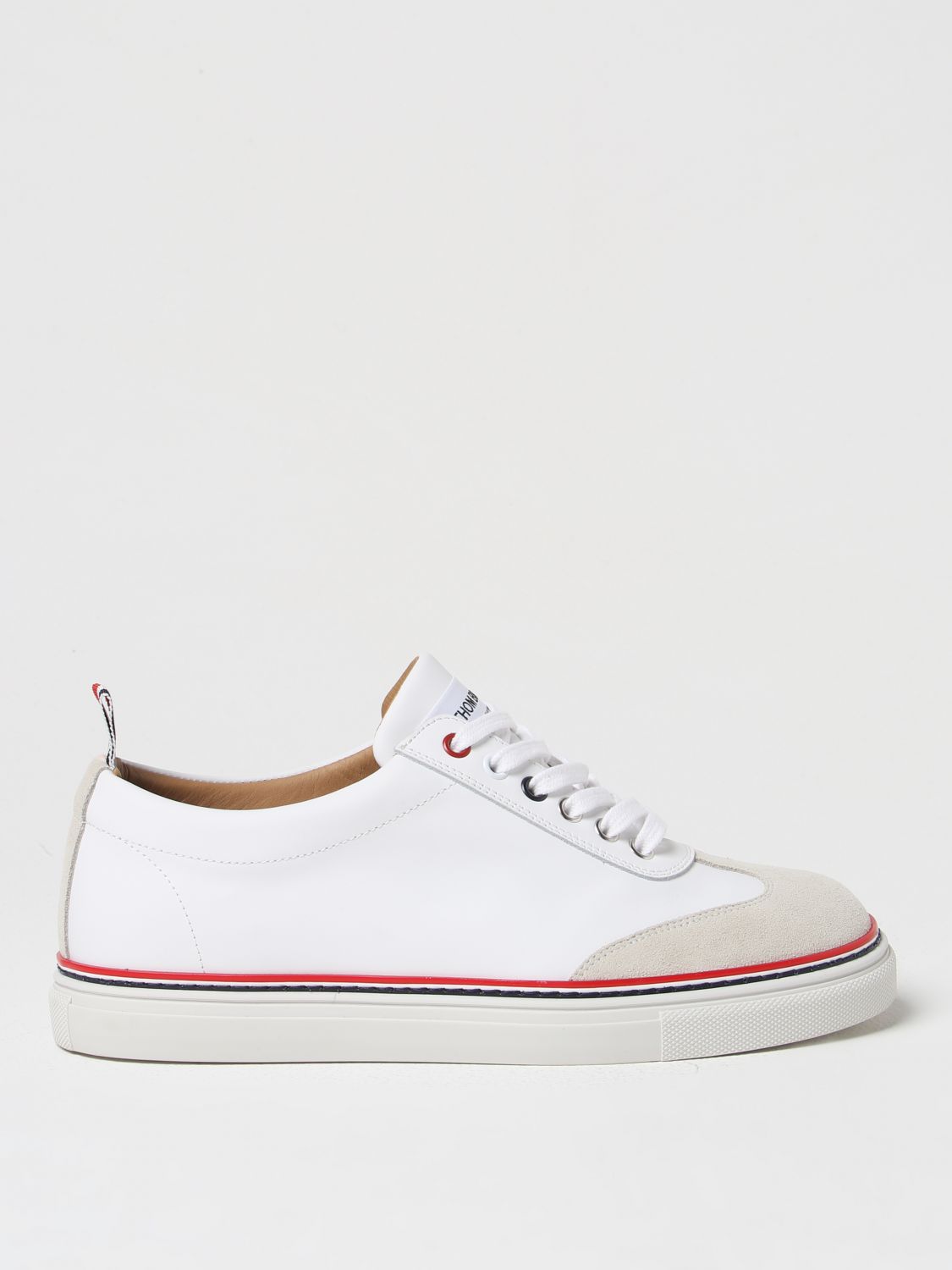 Shop Thom Browne Sneakers  Men Color White