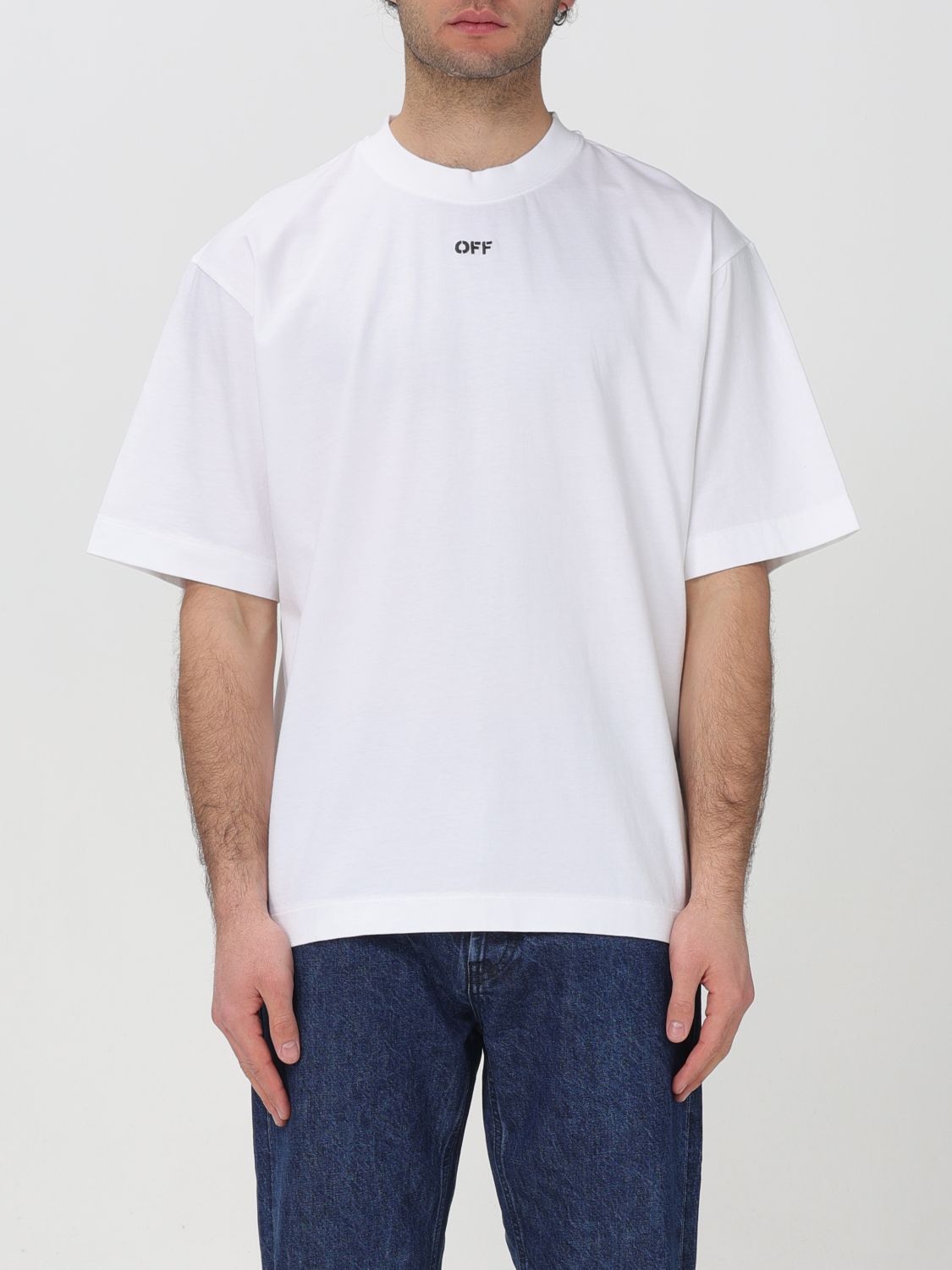 Shop Off-white T-shirt  Men Color White