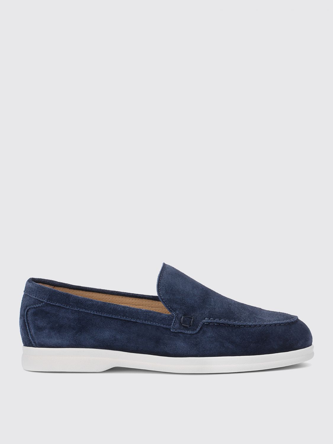 Shop Doucal's Loafers  Woman Color Blue