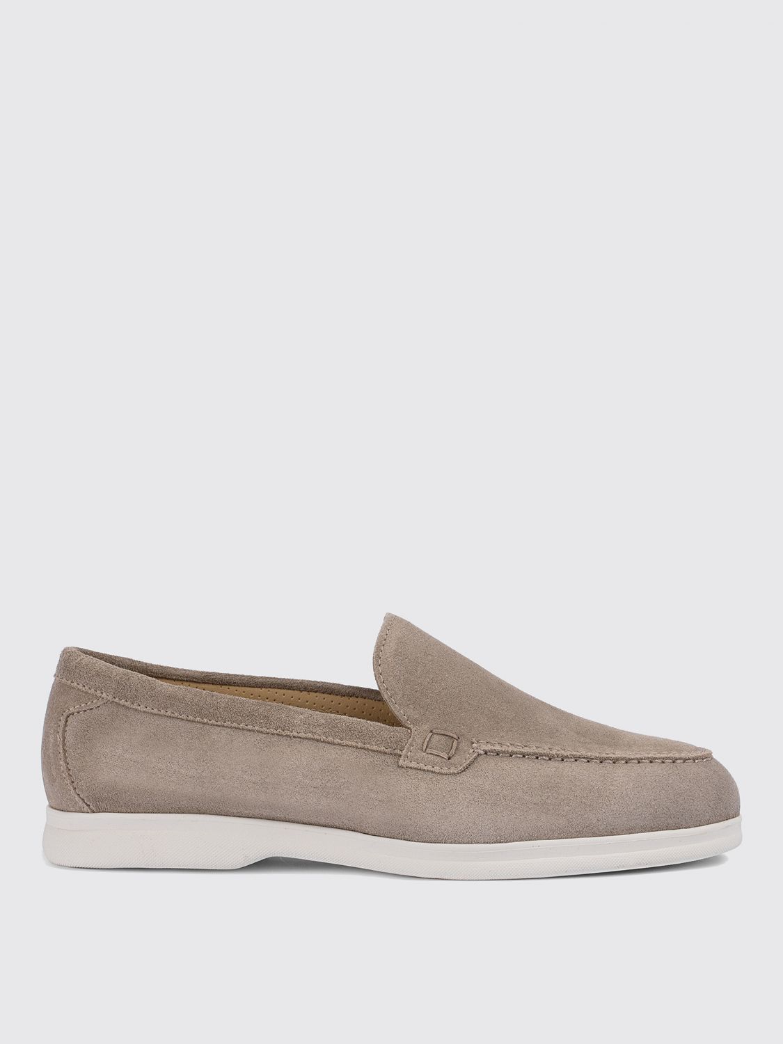 Shop Doucal's Loafers  Woman Color Mud