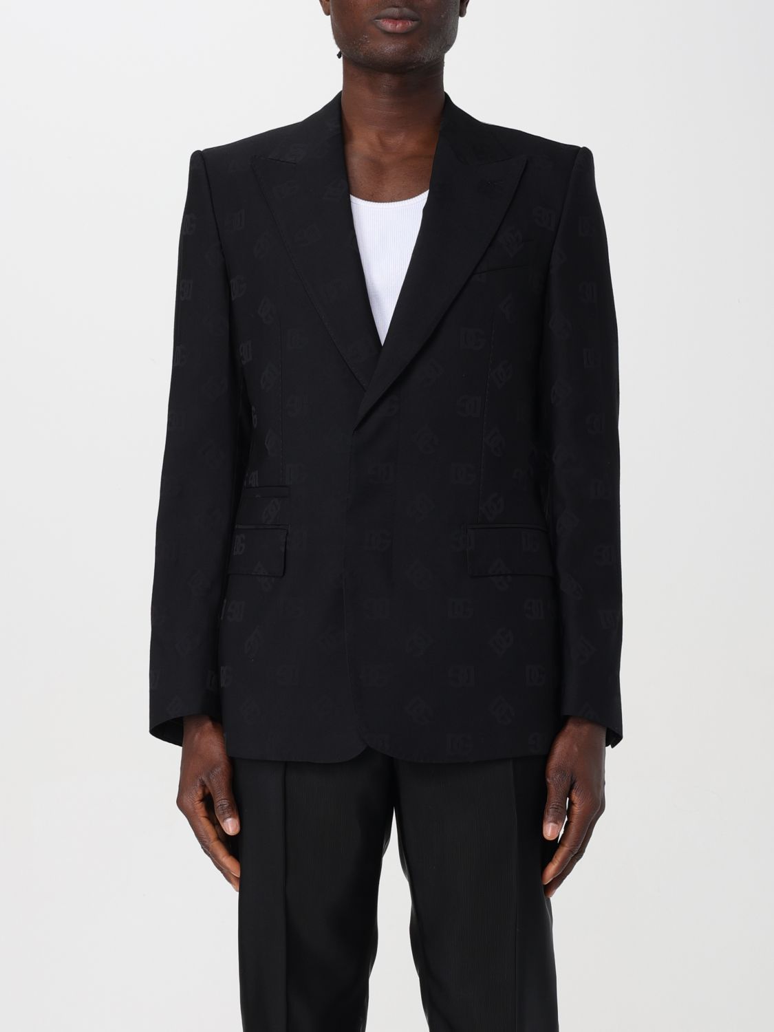 Shop Dolce & Gabbana Blazer  Men Color Black