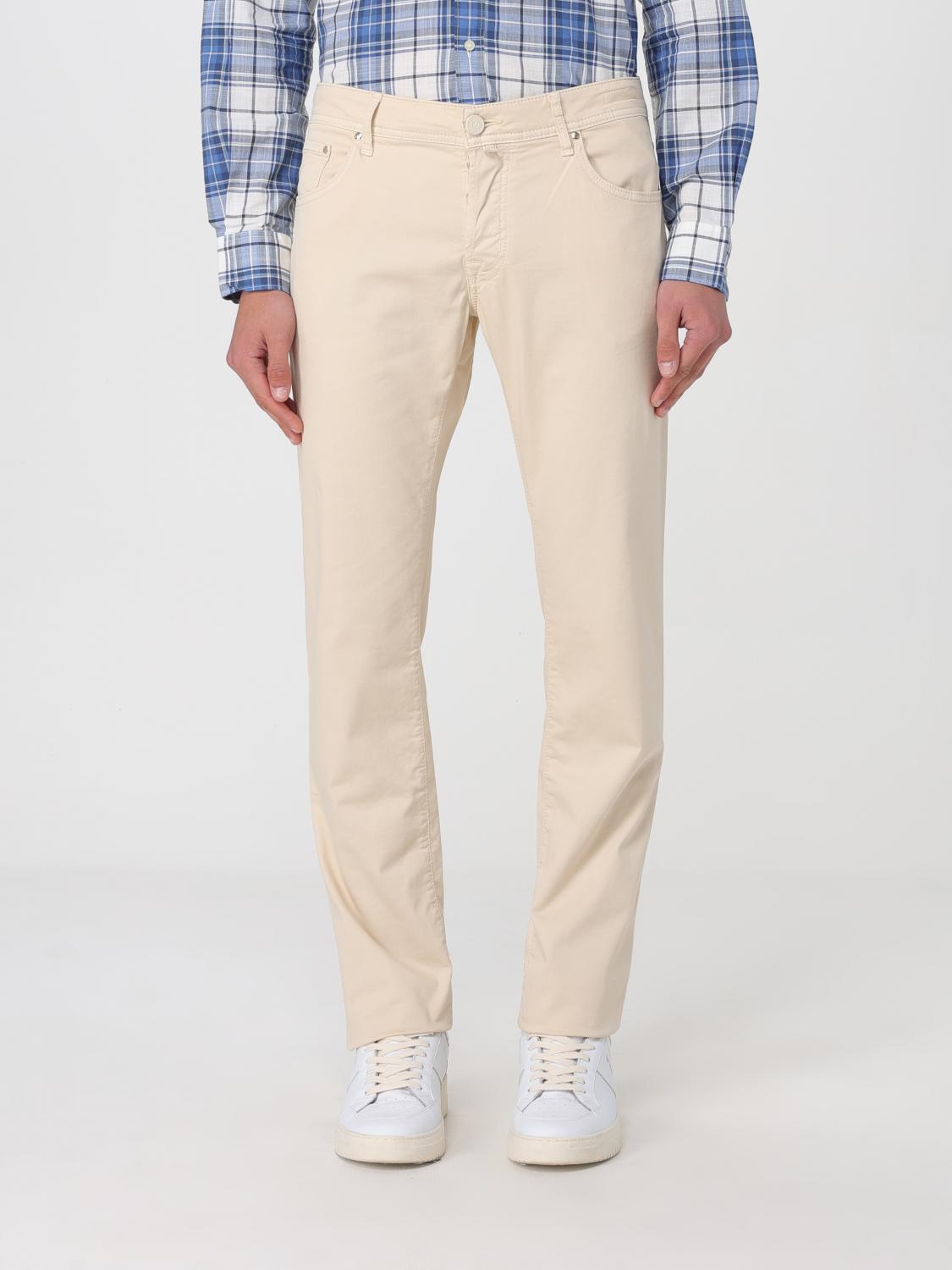 Shop Jacob Cohen Jeans  Men Color Sand