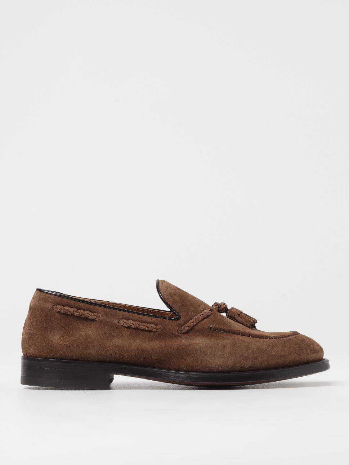 Shop Doucal's Loafers  Men Color Brown