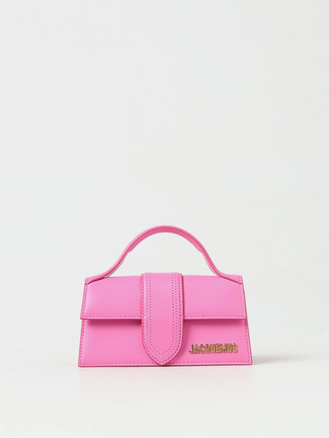 Shop Jacquemus Mini Bag  Woman Color Pink