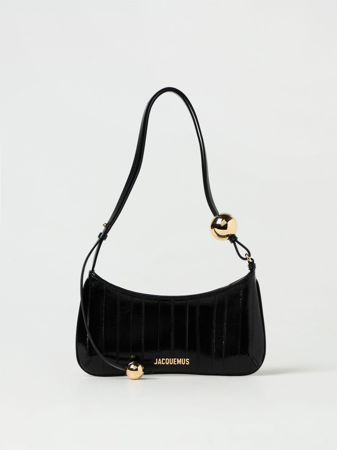 Shop Jacquemus Shoulder Bag  Woman Color Black