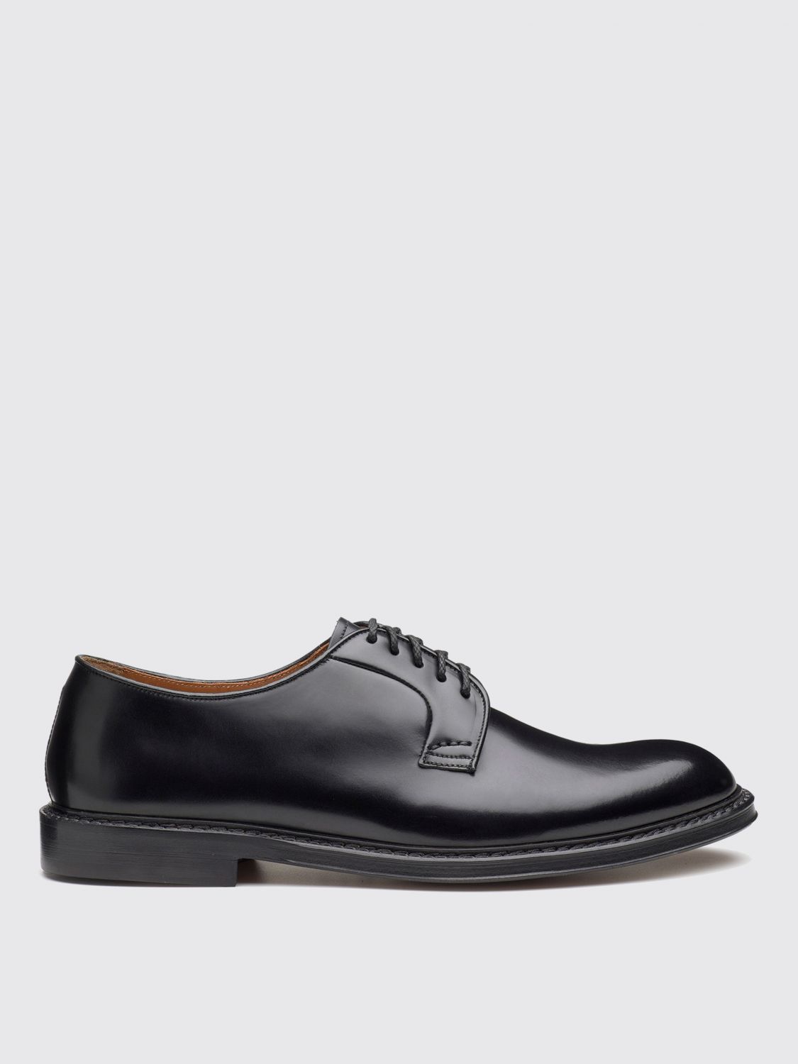 Shop Doucal's Brogue Shoes  Men Color Black