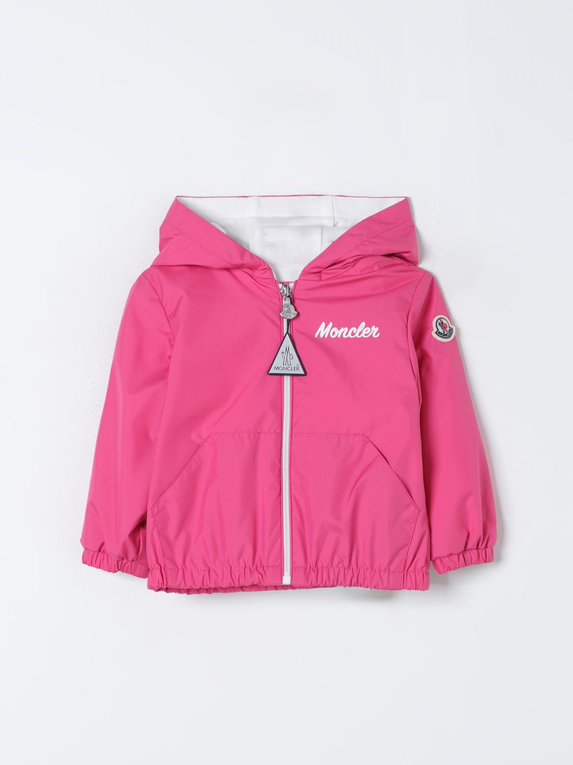 Moncler Babies' Jacket  Kids Color Fuchsia In Pink