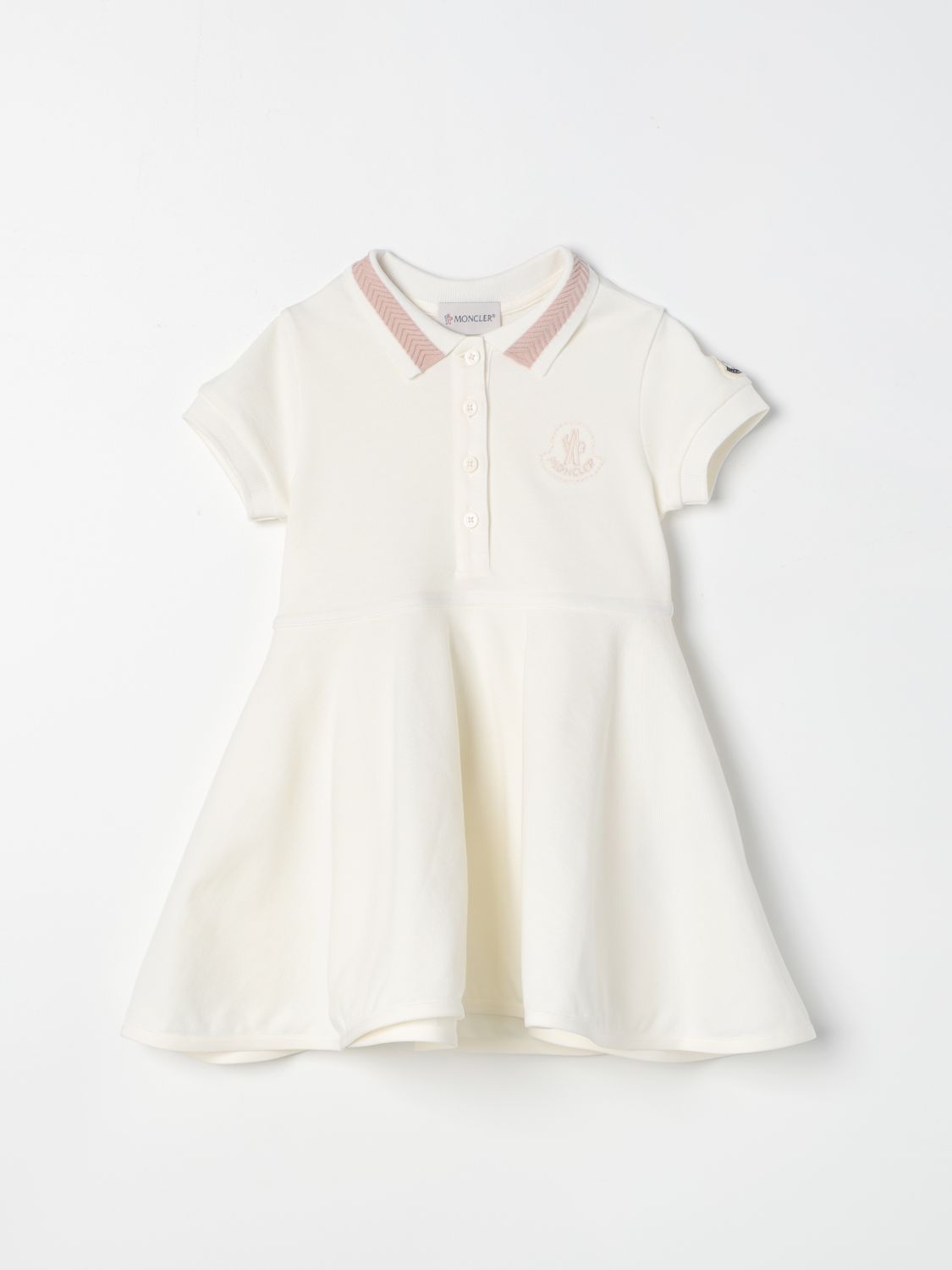 Dress MONCLER Kids colour White