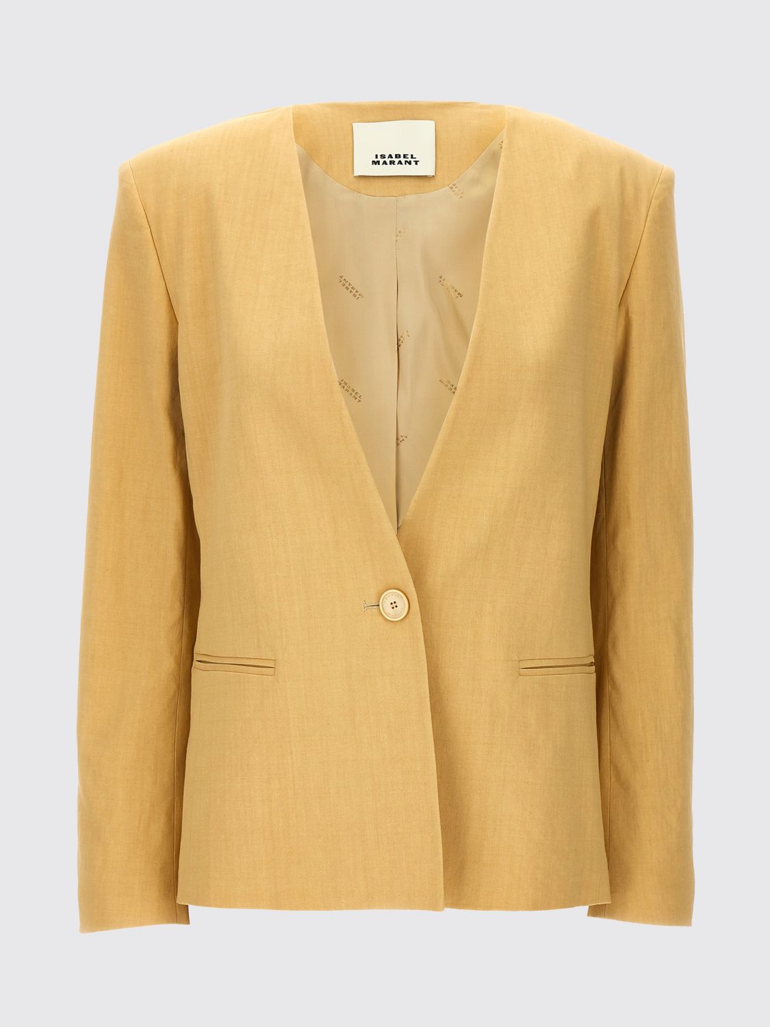 Isabel Marant ISABEL MARANT Blazer Woman color Beige　ISABEL MARANT ブレザー 女性 カラー ベージュ