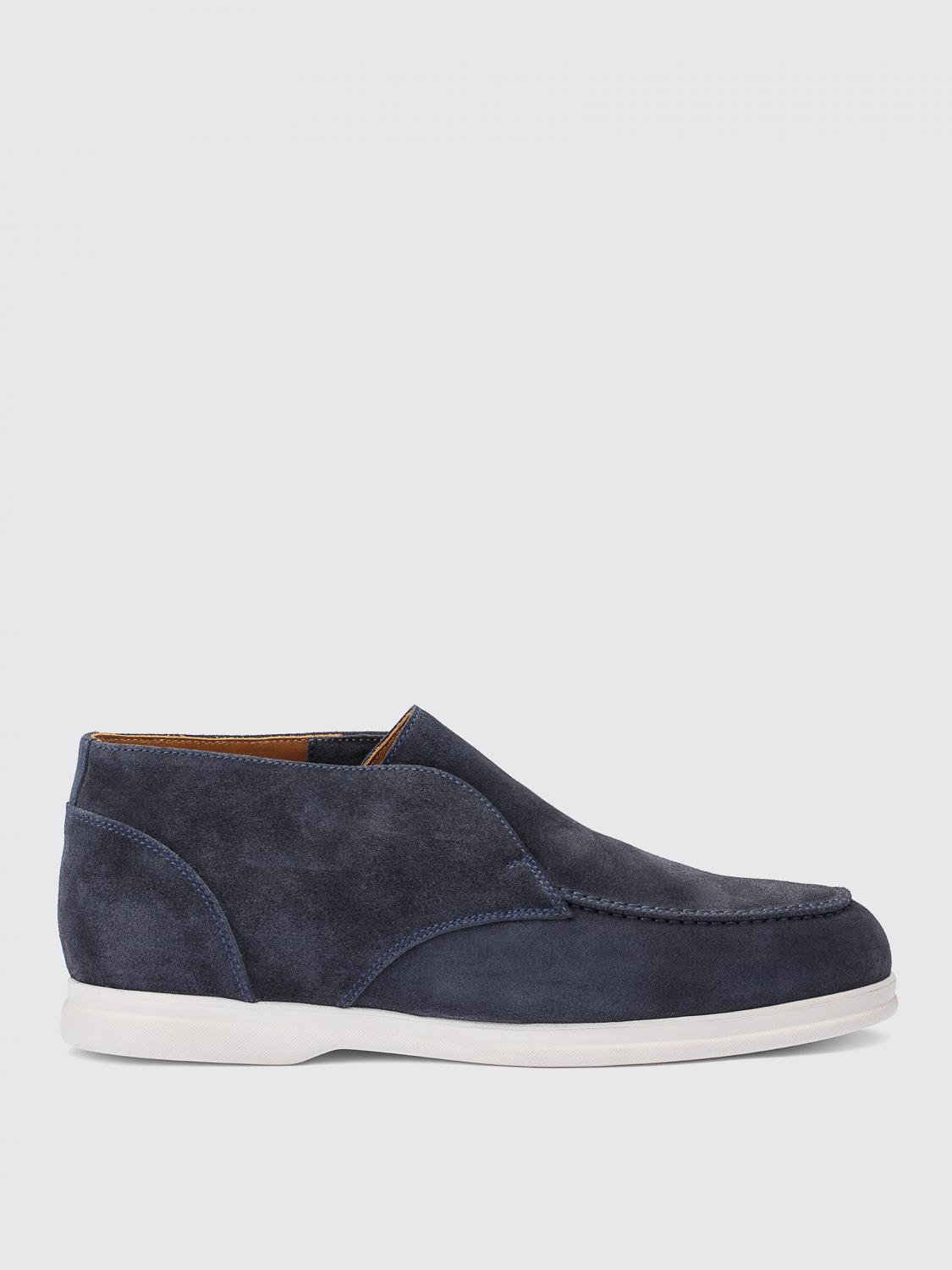 Doucal's Chukka Boots  Men Color Blue In Blue