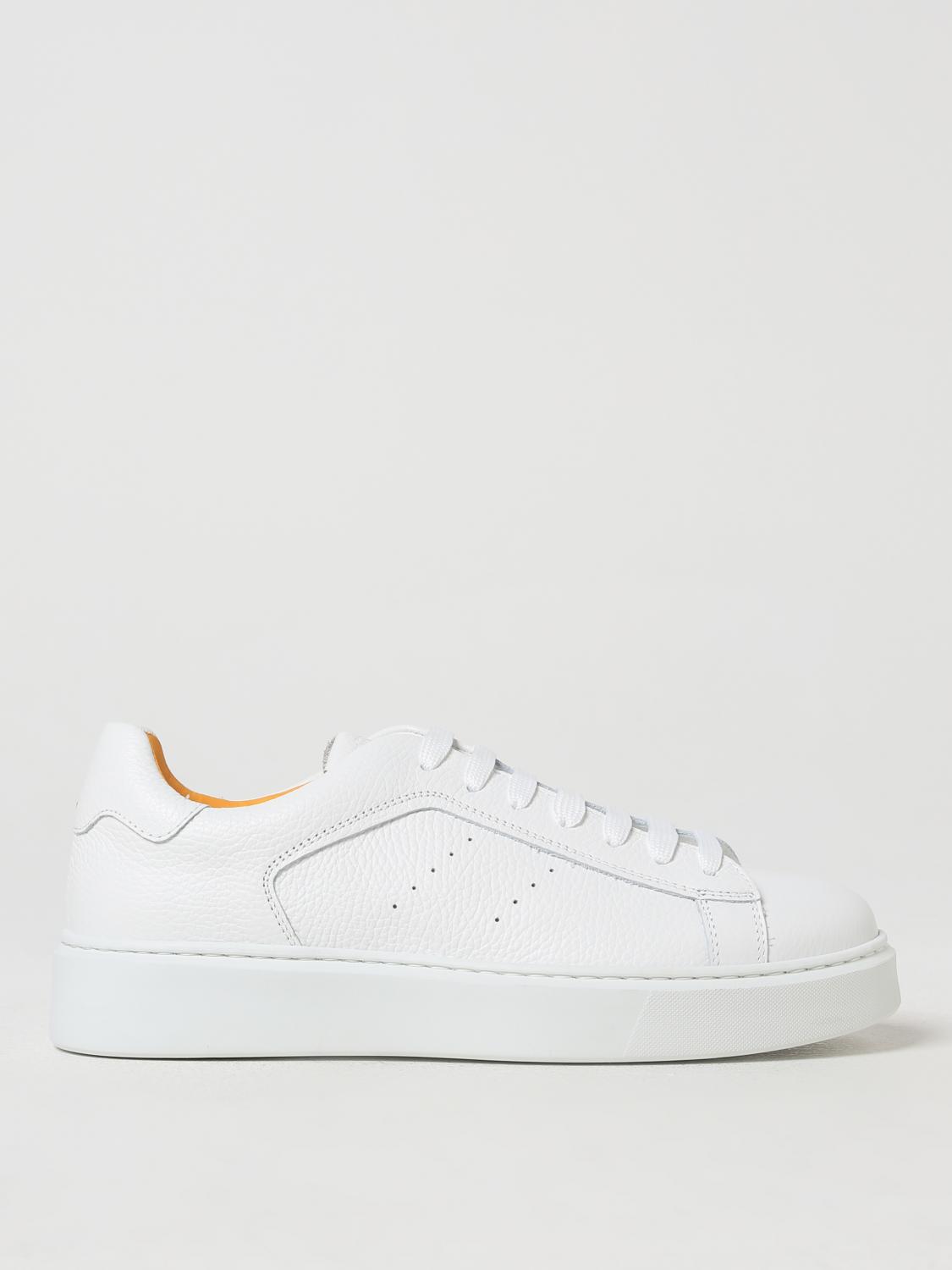 Shop Doucal's Sneakers  Men Color White