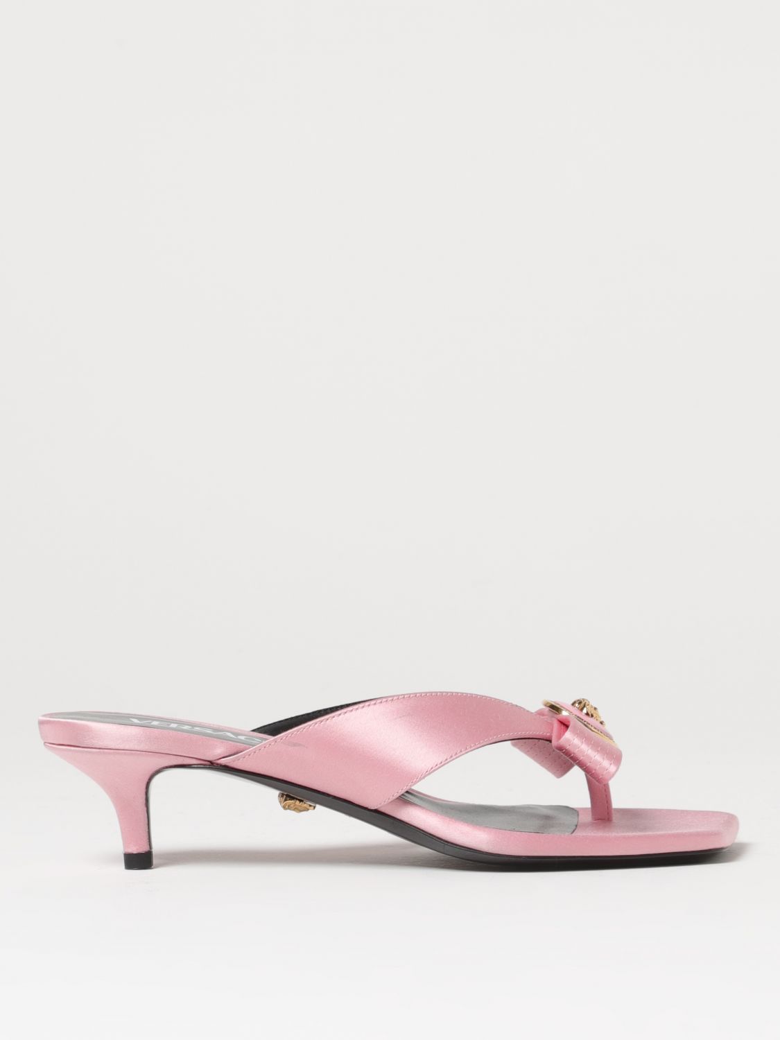 Shop Versace Heeled Sandals  Woman Color Pink