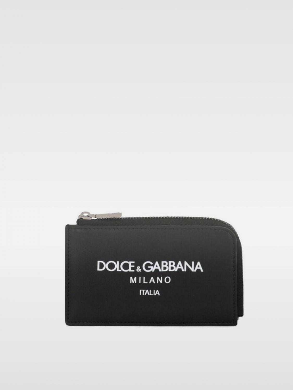 Shop Dolce & Gabbana Wallet  Men Color Black