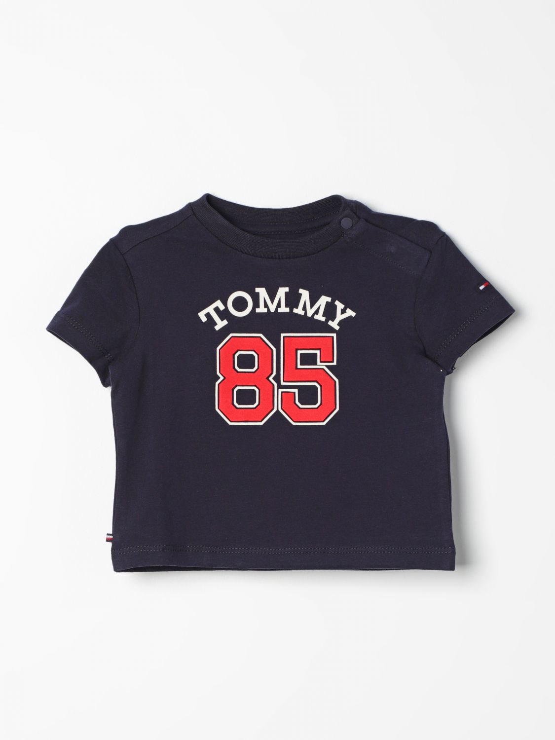 Shop Tommy Hilfiger T-shirt  Kids Color Blue