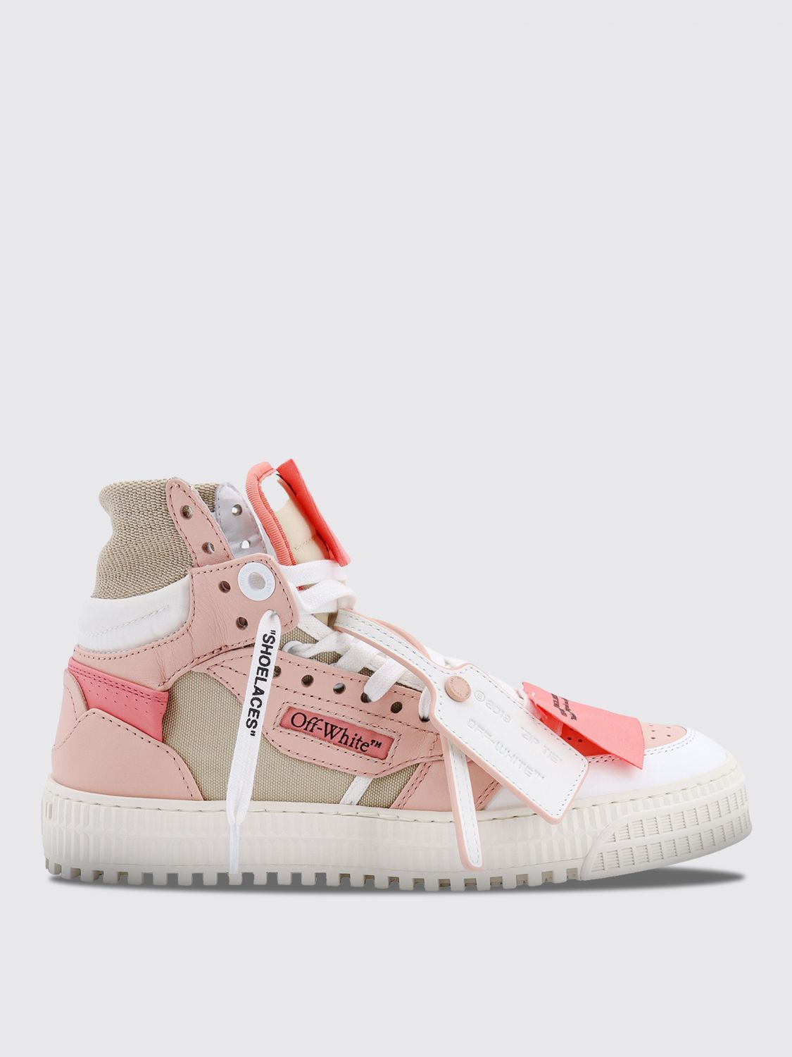 Shop Off-white Sneakers  Woman Color Pink