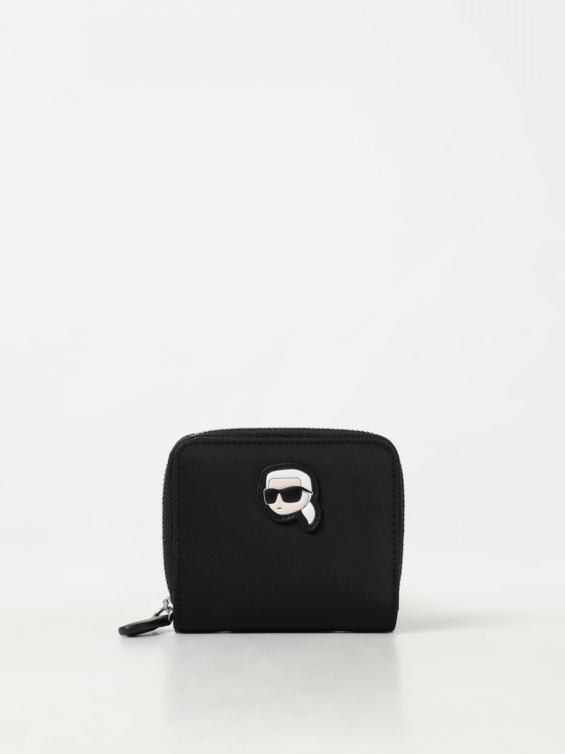 Shop Karl Lagerfeld Wallet  Woman Color Black