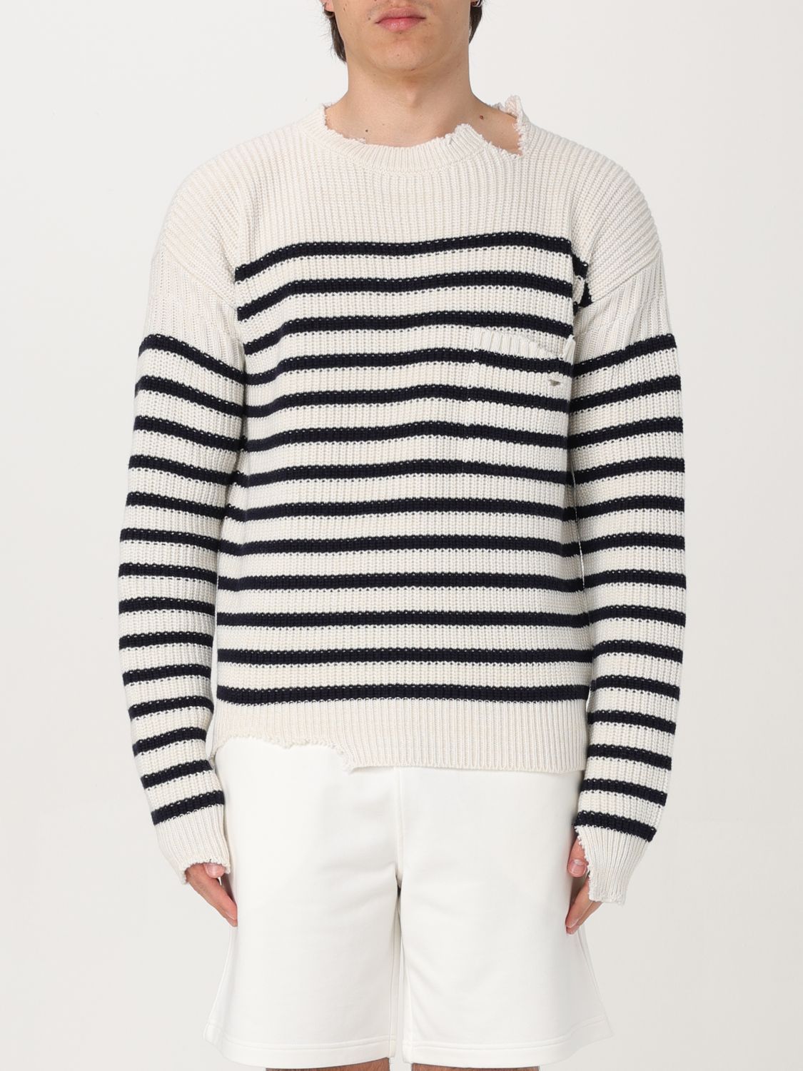 Shop Marni Sweater  Men Color White