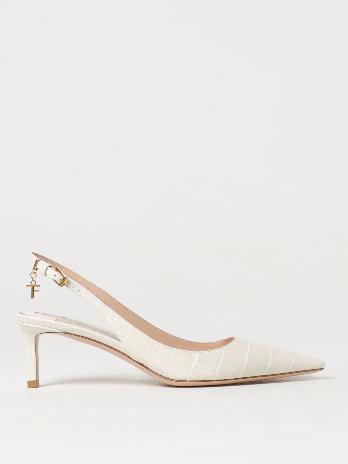 Shop Tom Ford High Heel Shoes  Woman Color White