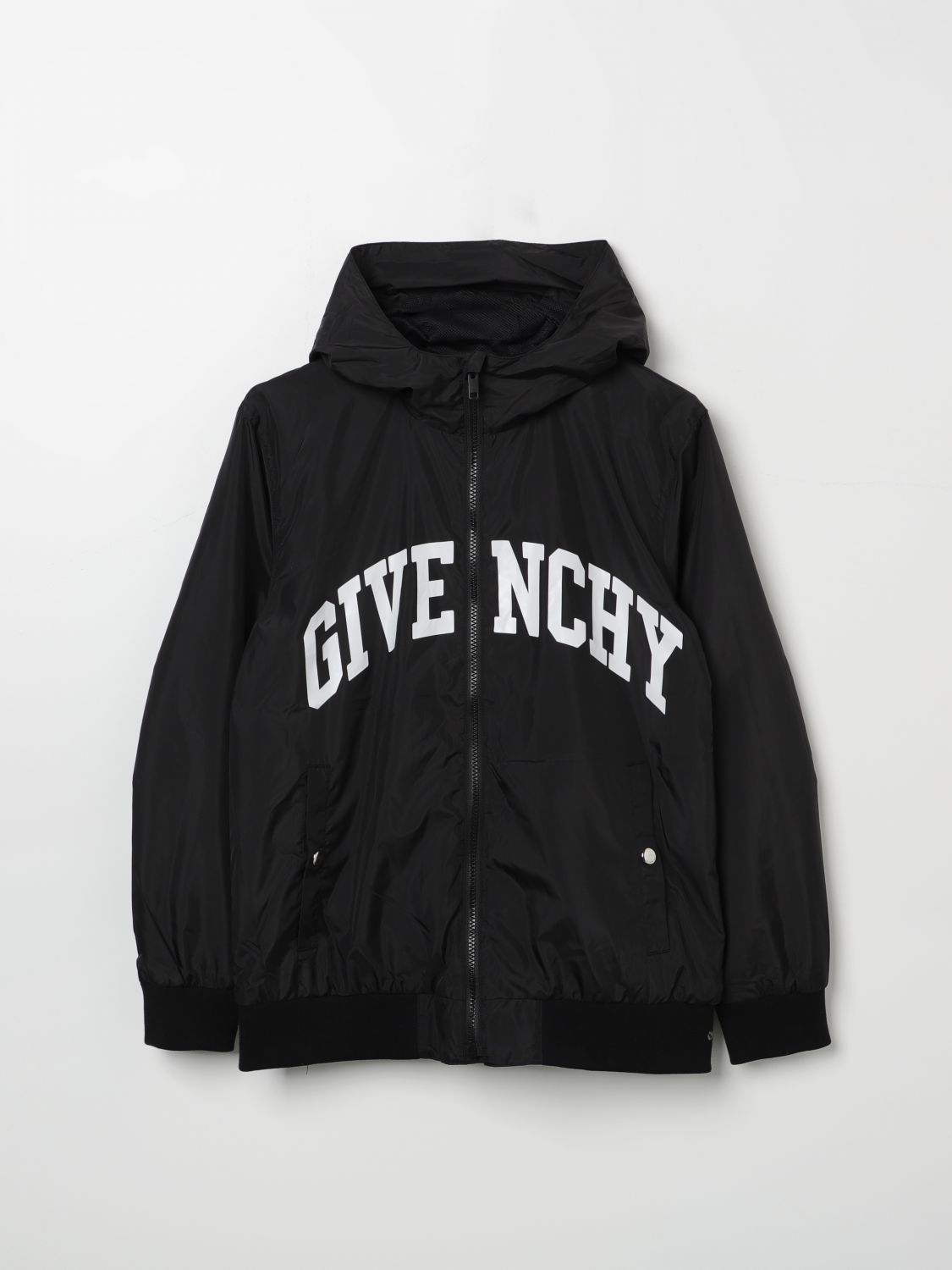 Shop Givenchy Jacket  Kids Color Black