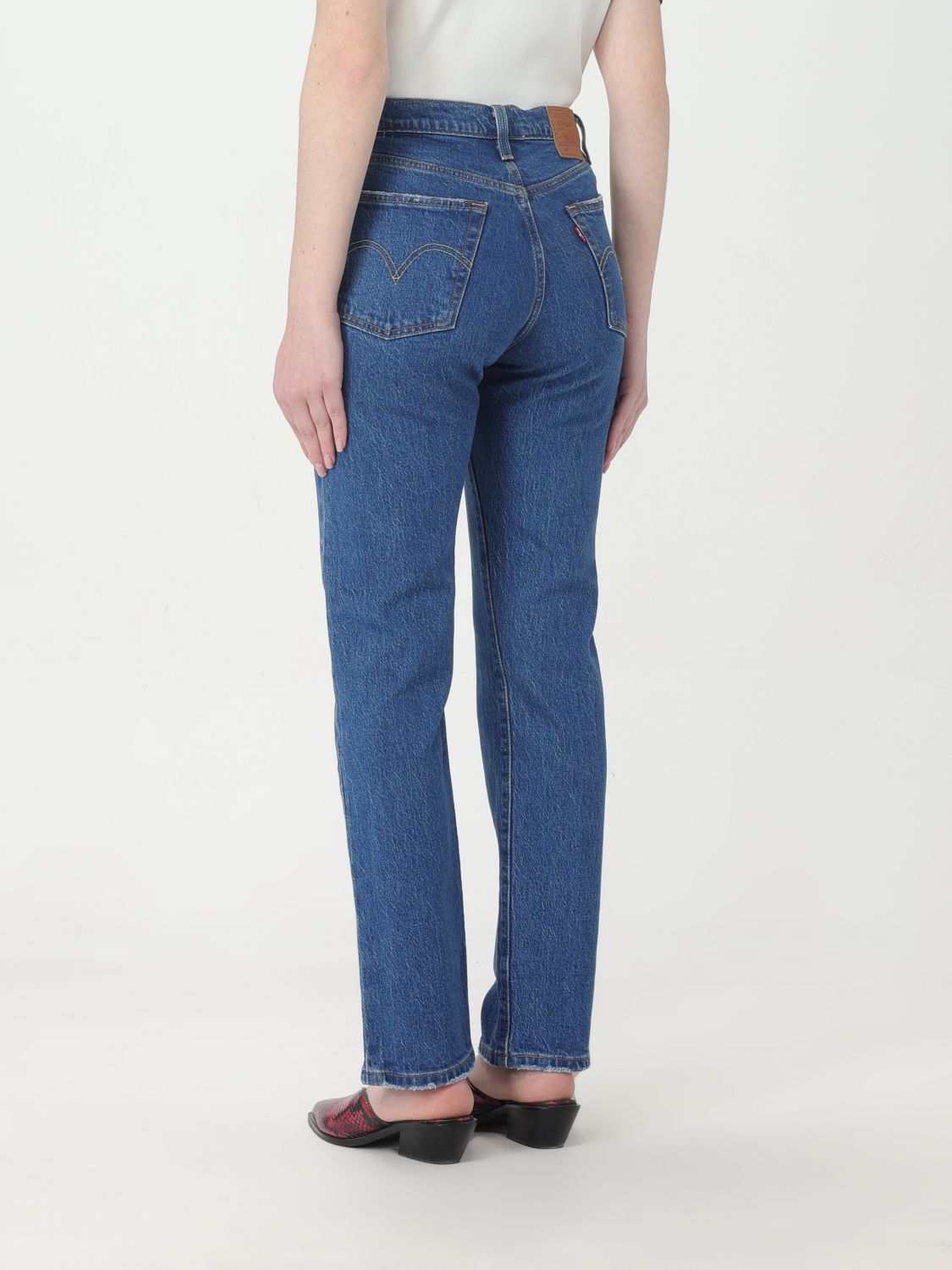 Shop Levi's Jeans  Woman Color Blue