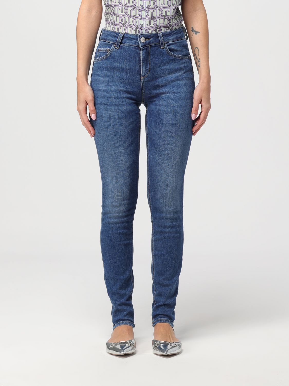 Liu •jo Jeans Liu Jo Woman Color Denim In Denim