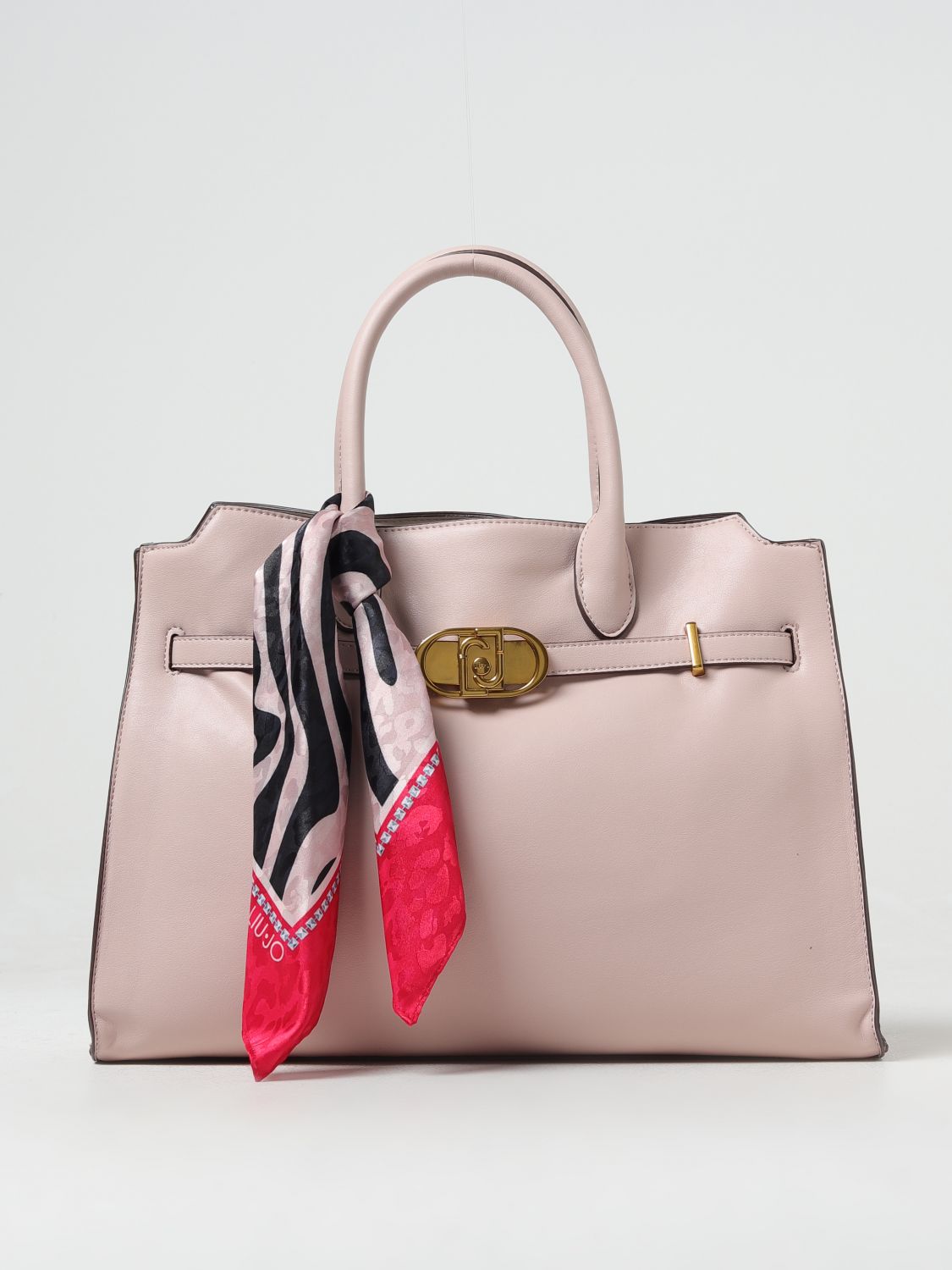 Shop Liu •jo Tote Bags Liu Jo Woman Color Pink