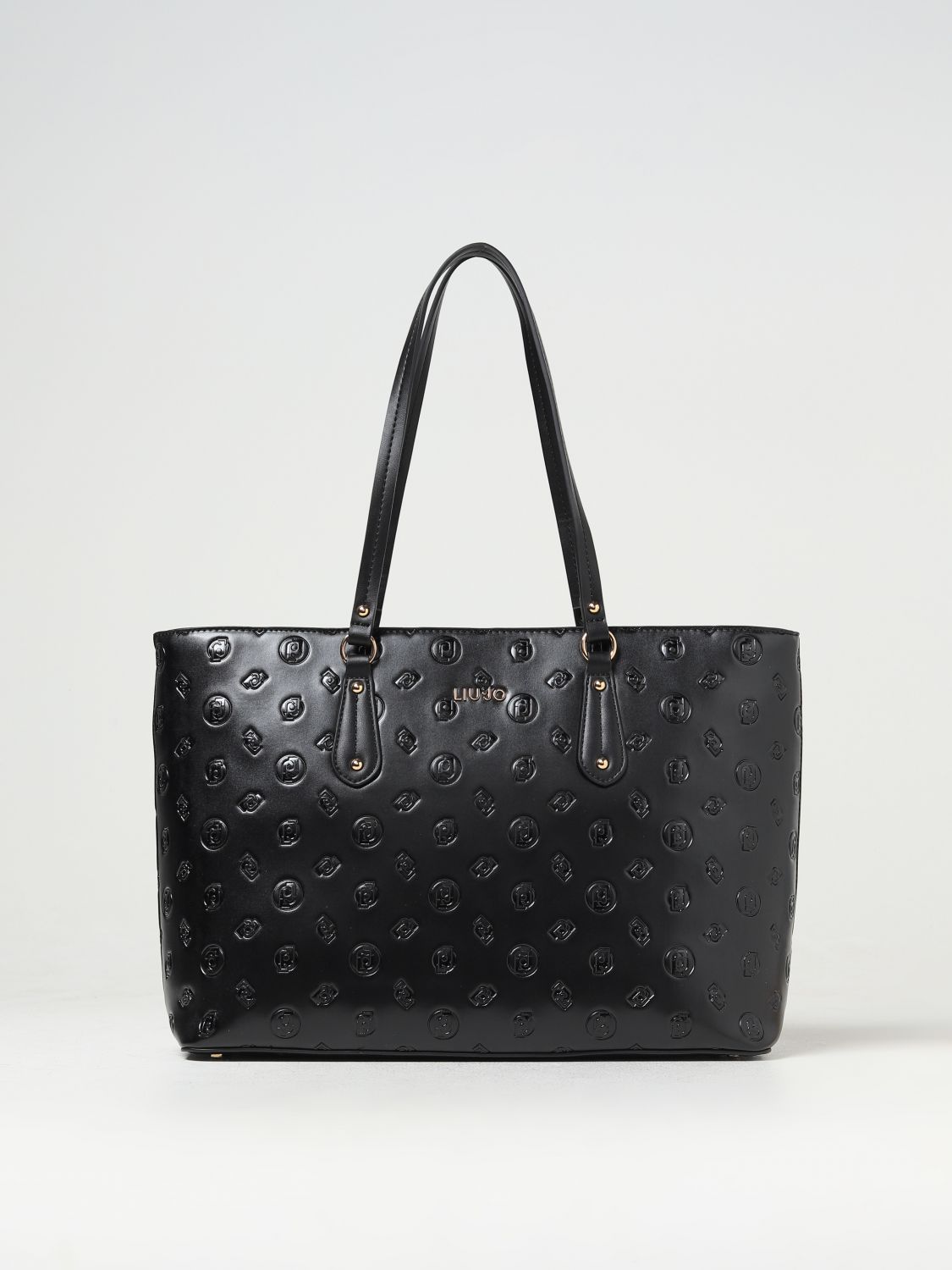 Shop Liu •jo Tote Bags Liu Jo Woman Color Black