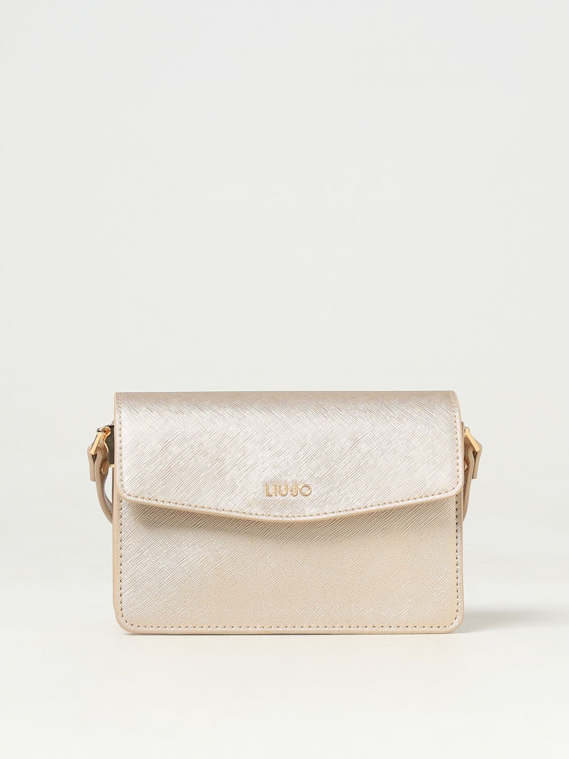 Shop Liu •jo Mini Bag Liu Jo Woman Color Gold