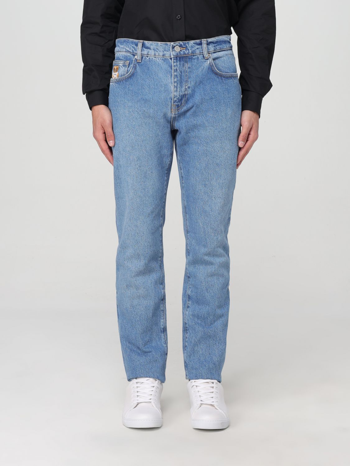 Shop Moschino Couture Jeans  Men Color Denim