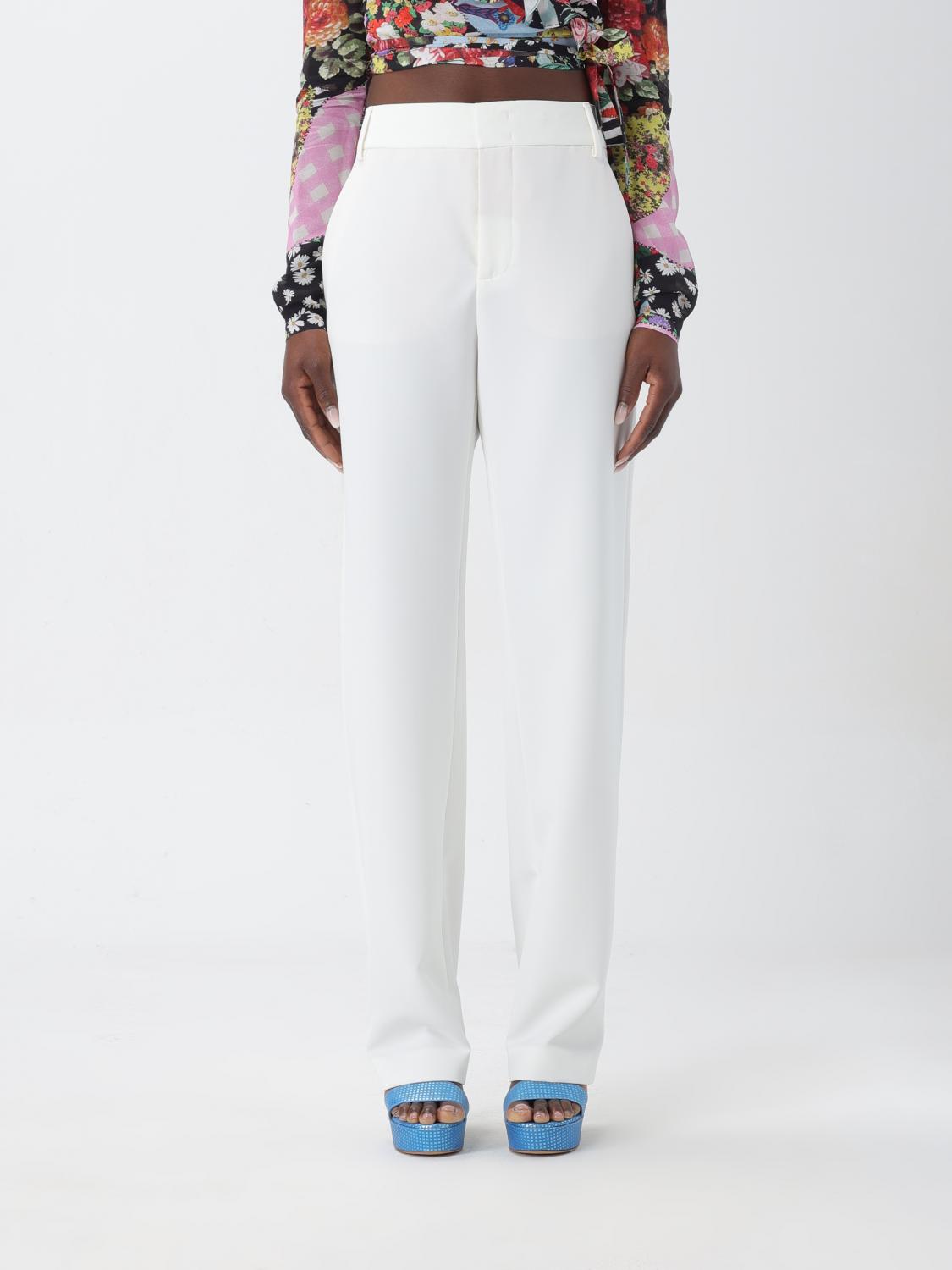 Pants Moschino Jeans Woman Color White