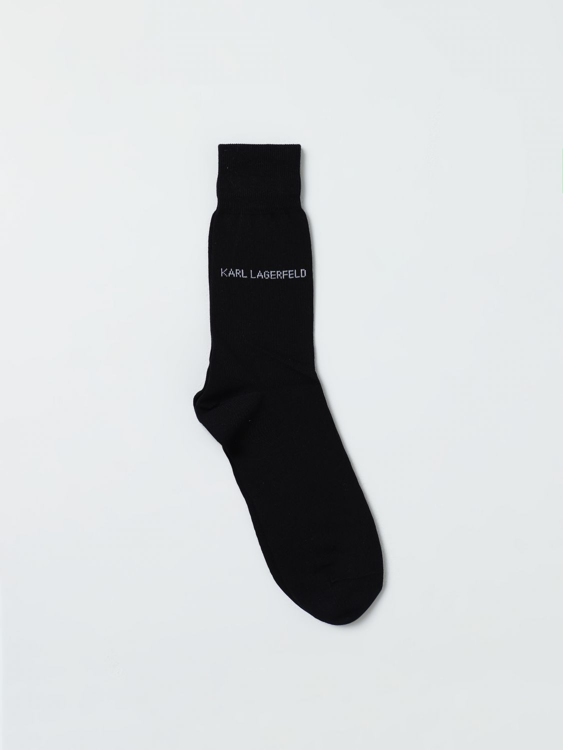 Shop Karl Lagerfeld Socks  Men Color Black