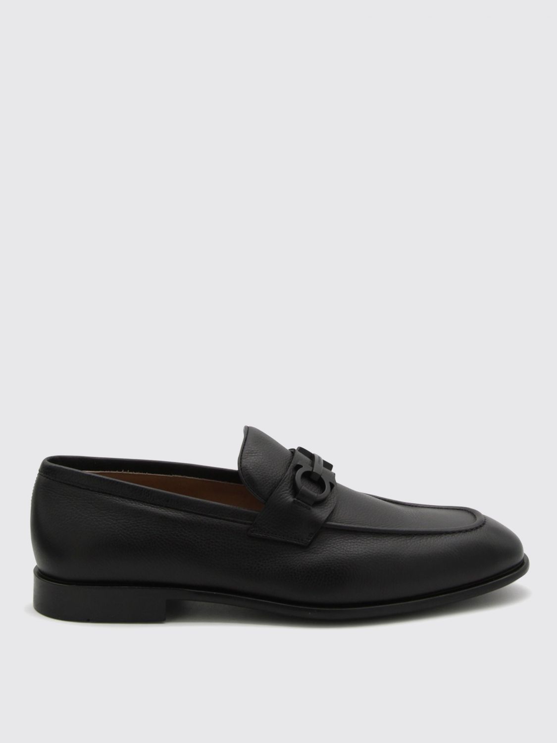 Shop Ferragamo Loafers  Men Color Black