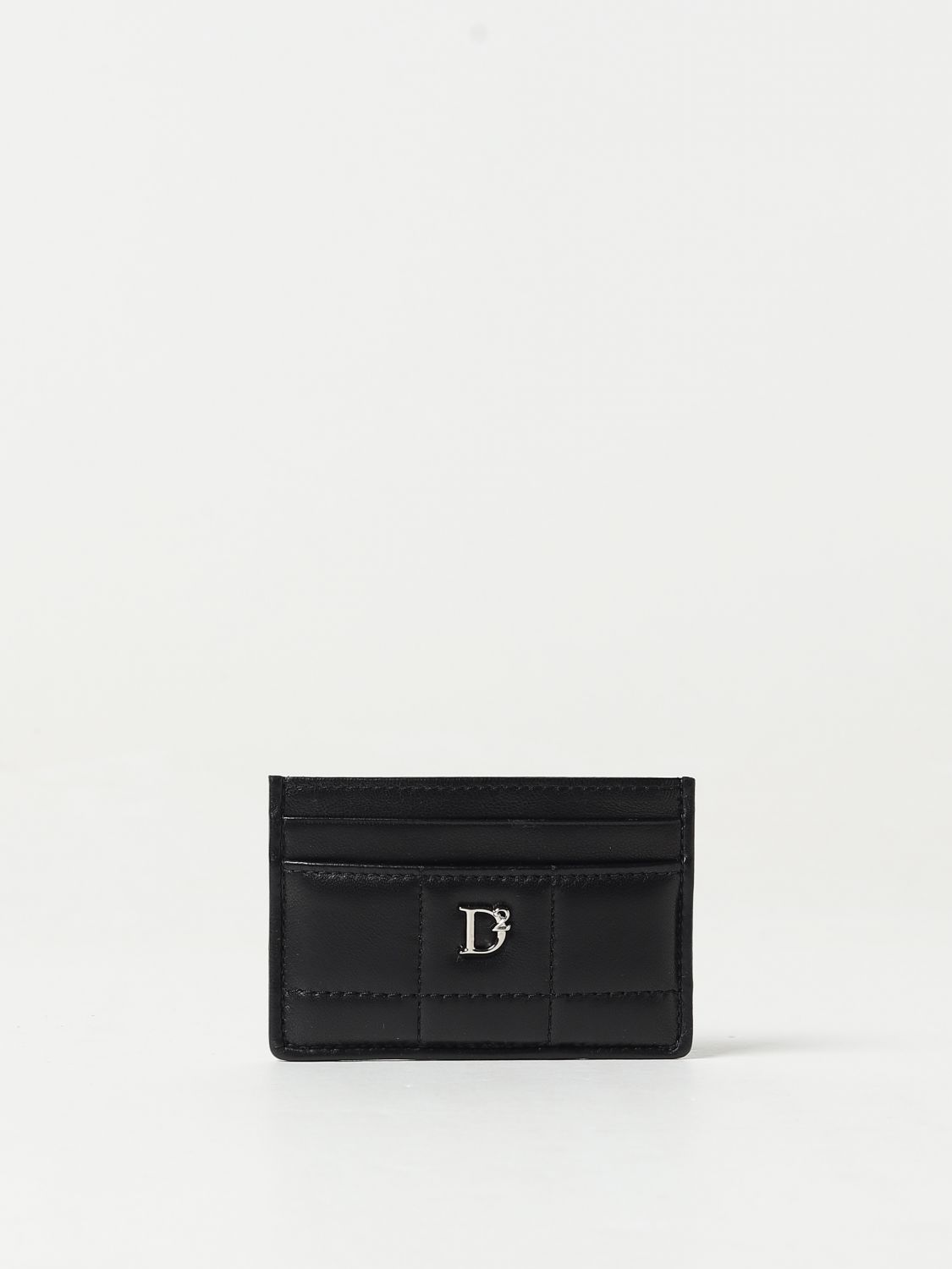Shop Dsquared2 Wallet  Woman Color Black