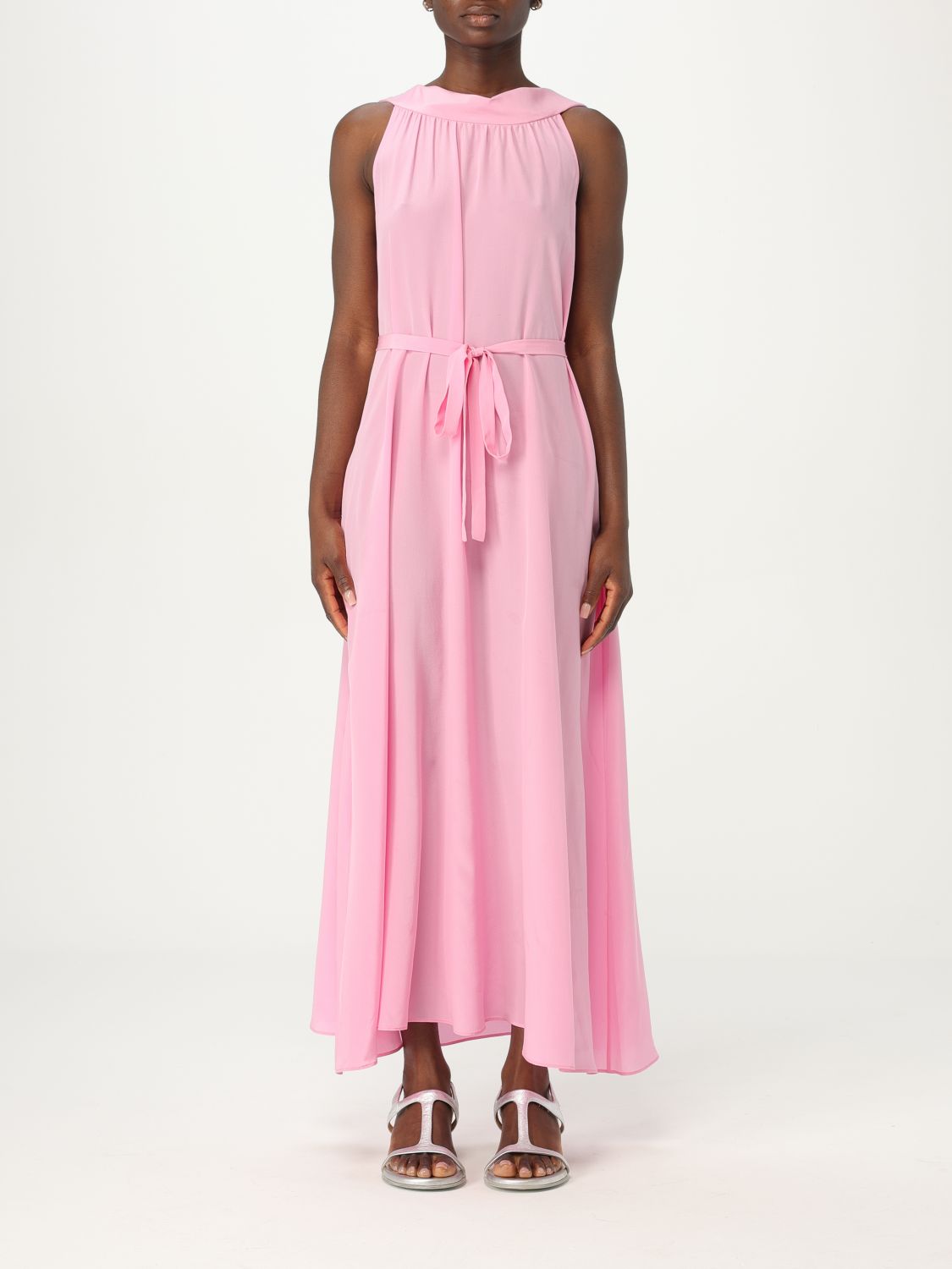Shop Aspesi Dress  Woman Color Pink