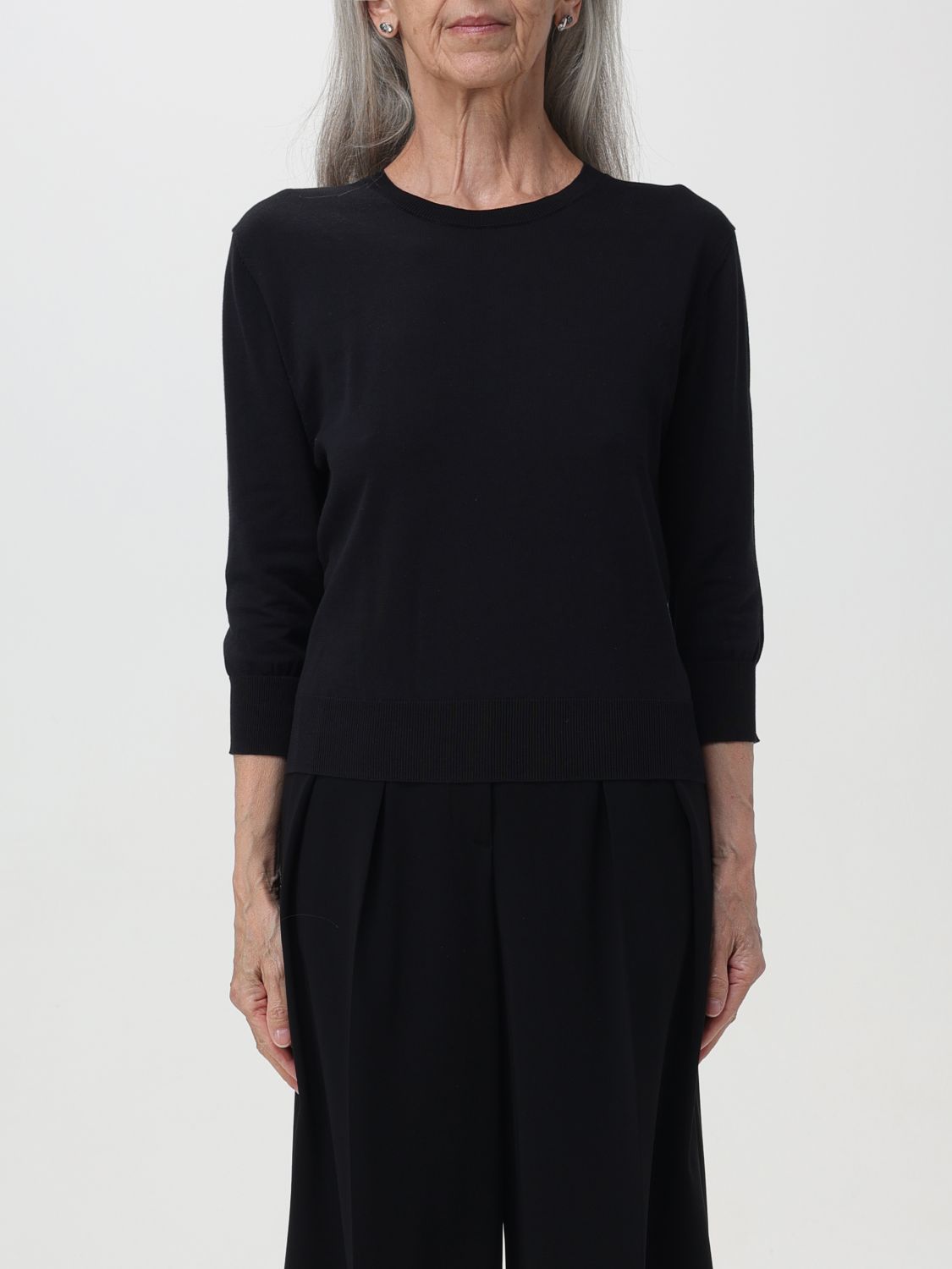 Shop Aspesi Sweater  Woman Color Black
