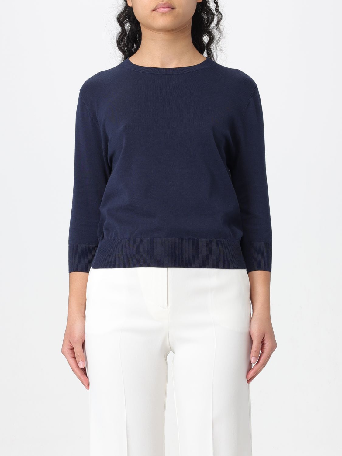 Shop Aspesi Sweater  Woman Color Blue