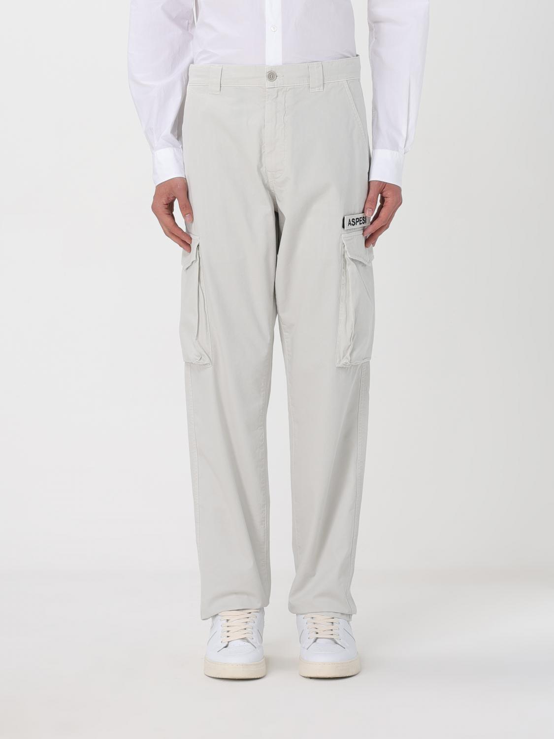 Aspesi Pants Men Color Beige In Beige