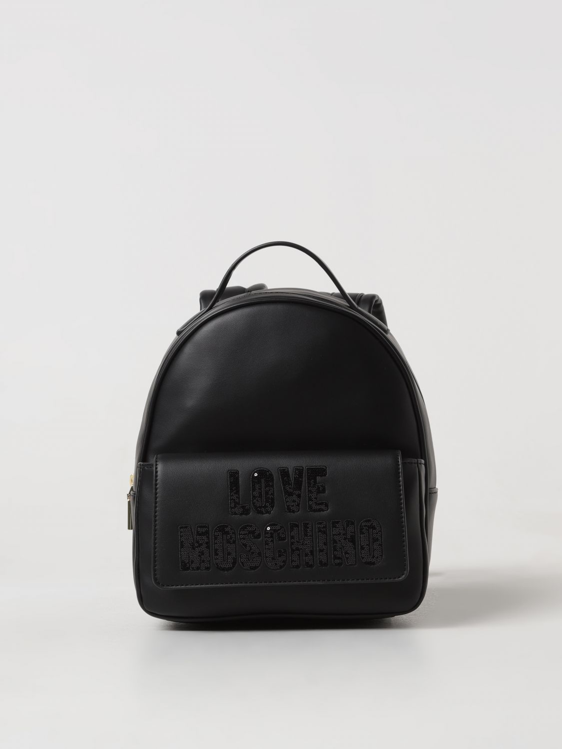 Shop Love Moschino Backpack  Woman Color Black