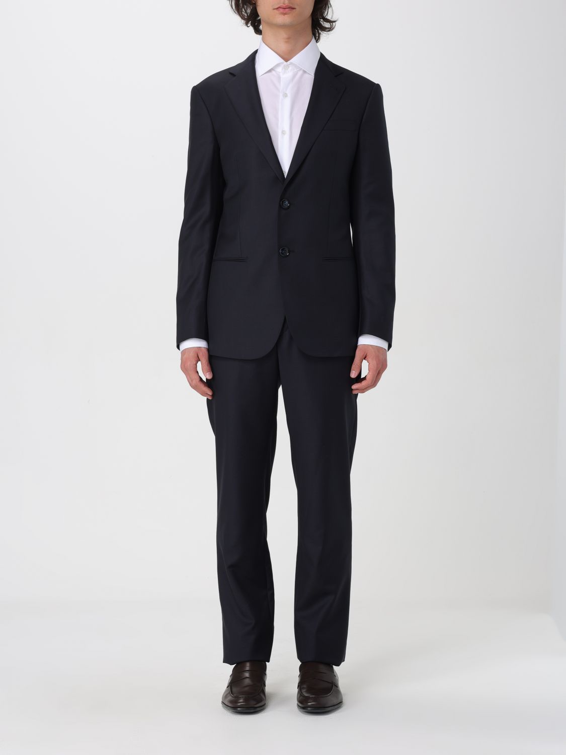 Giorgio Armani Suit  Men In 蓝色