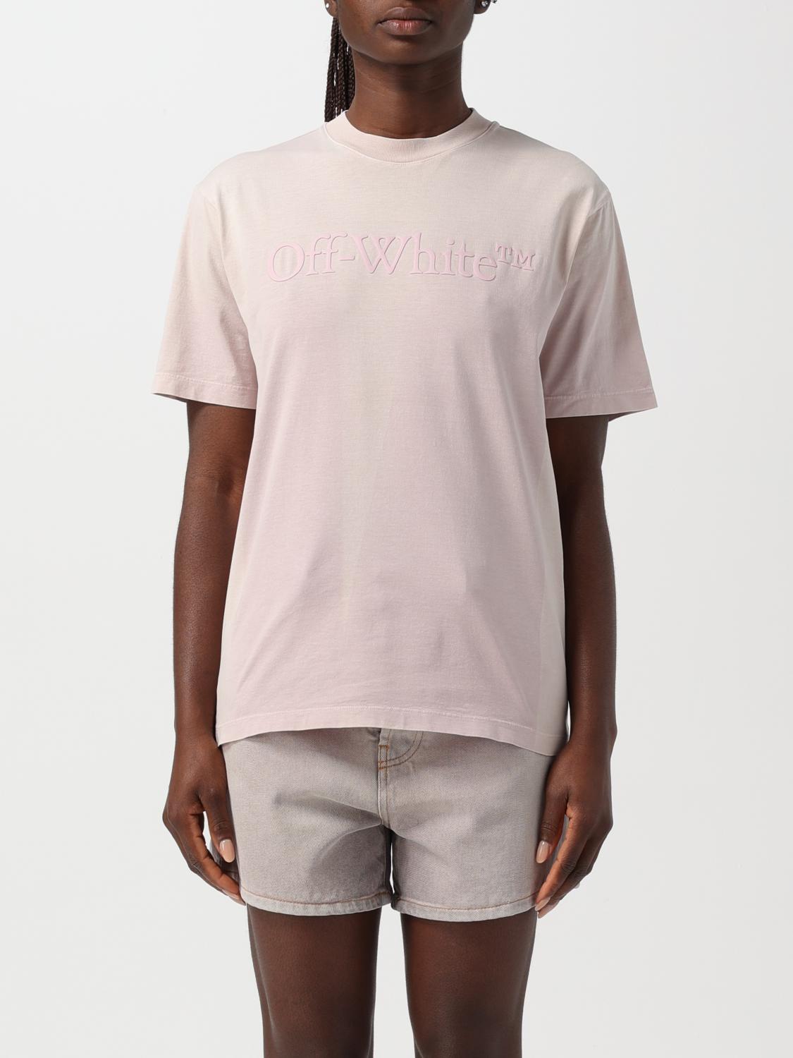 T-Shirt OFF-WHITE Woman color Pink