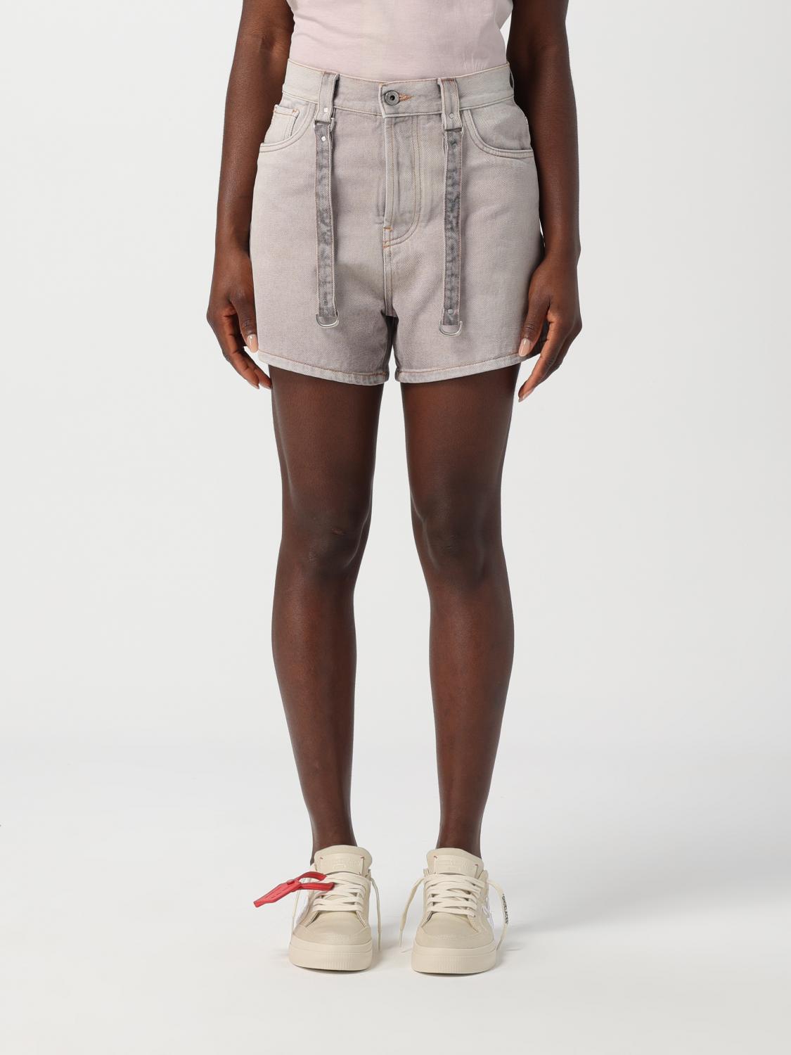 Off-white Short  Woman Color Lilac In Lilac