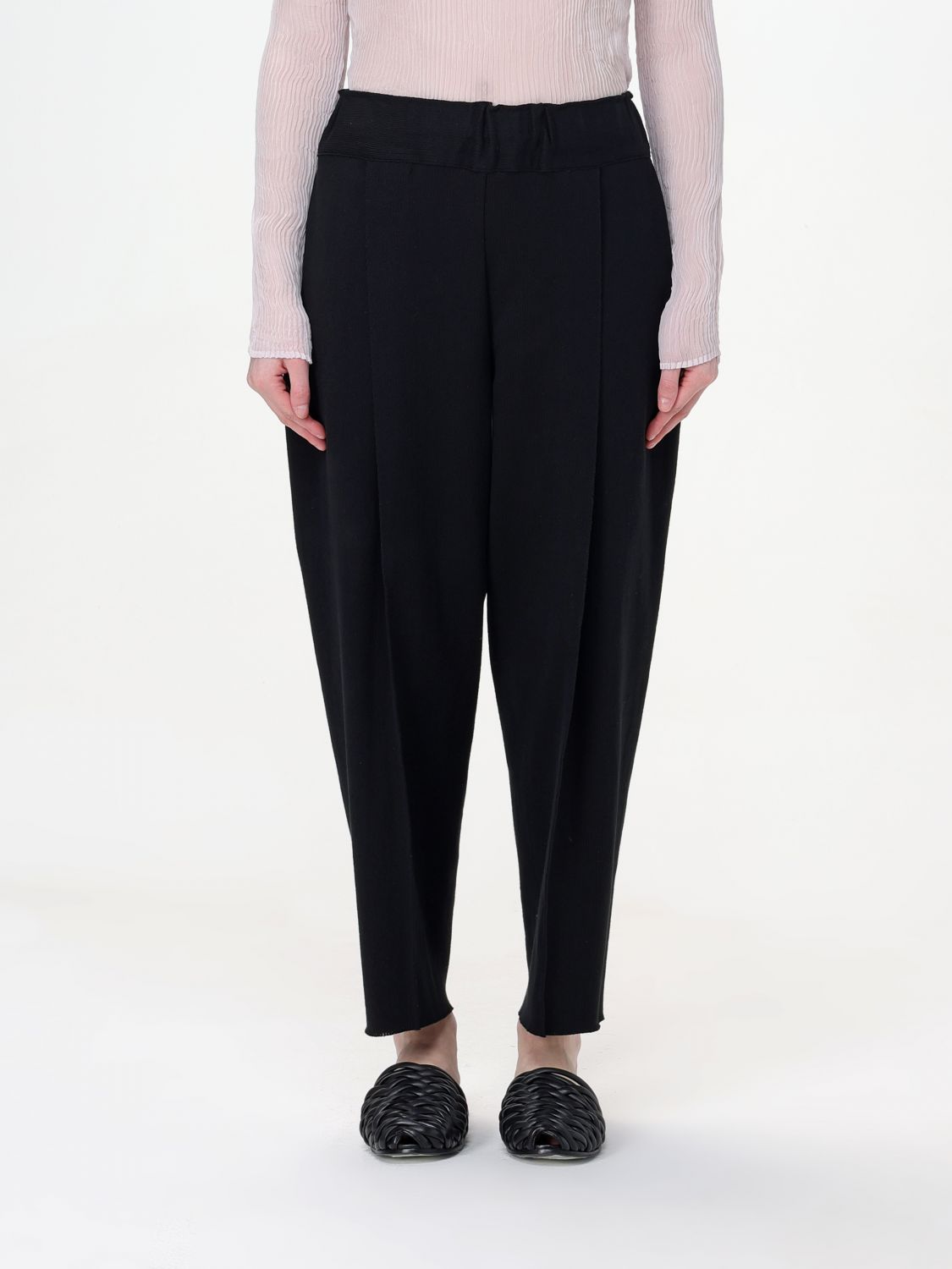Shop Issey Miyake Pants  Woman Color Black